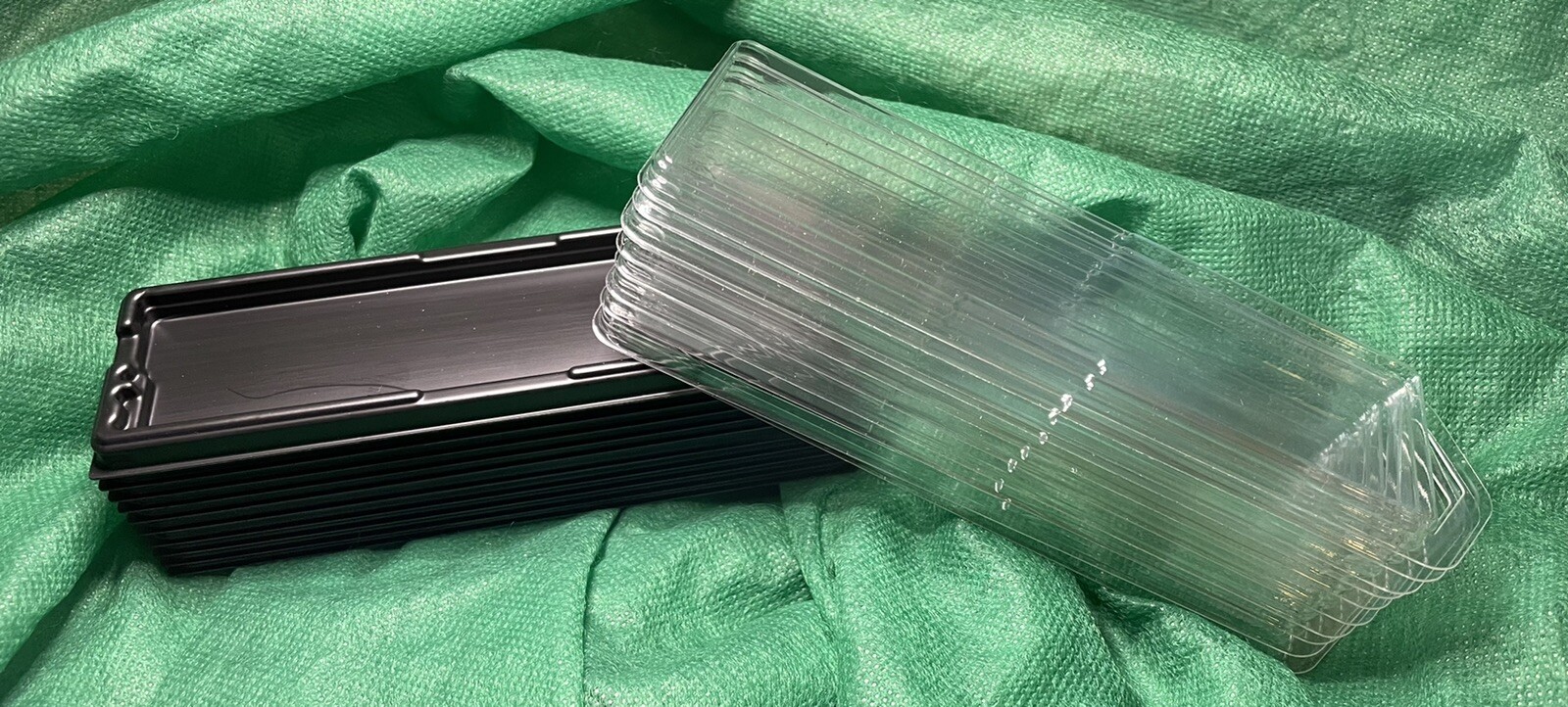 10x Long Dimm Memory Holder Case Clamshell for DDR, DDR2, DDR3, DDR4 and “DDR5”