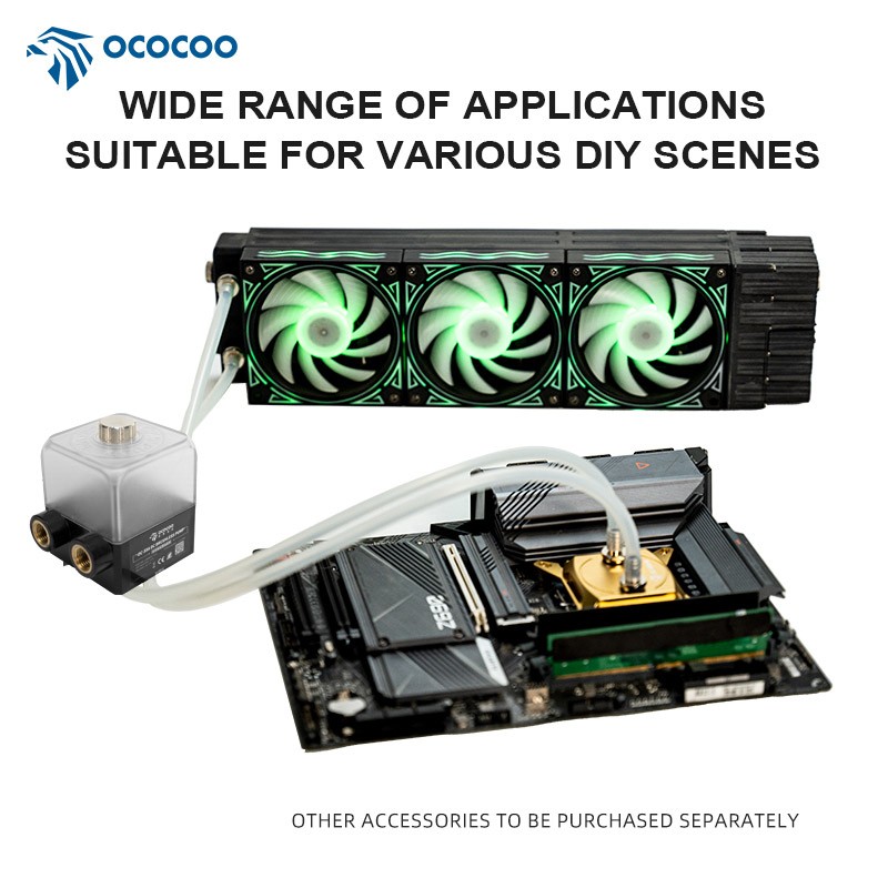 High-Temperature-Resistant Integrated Circulation Pump for DIY Water Cooling