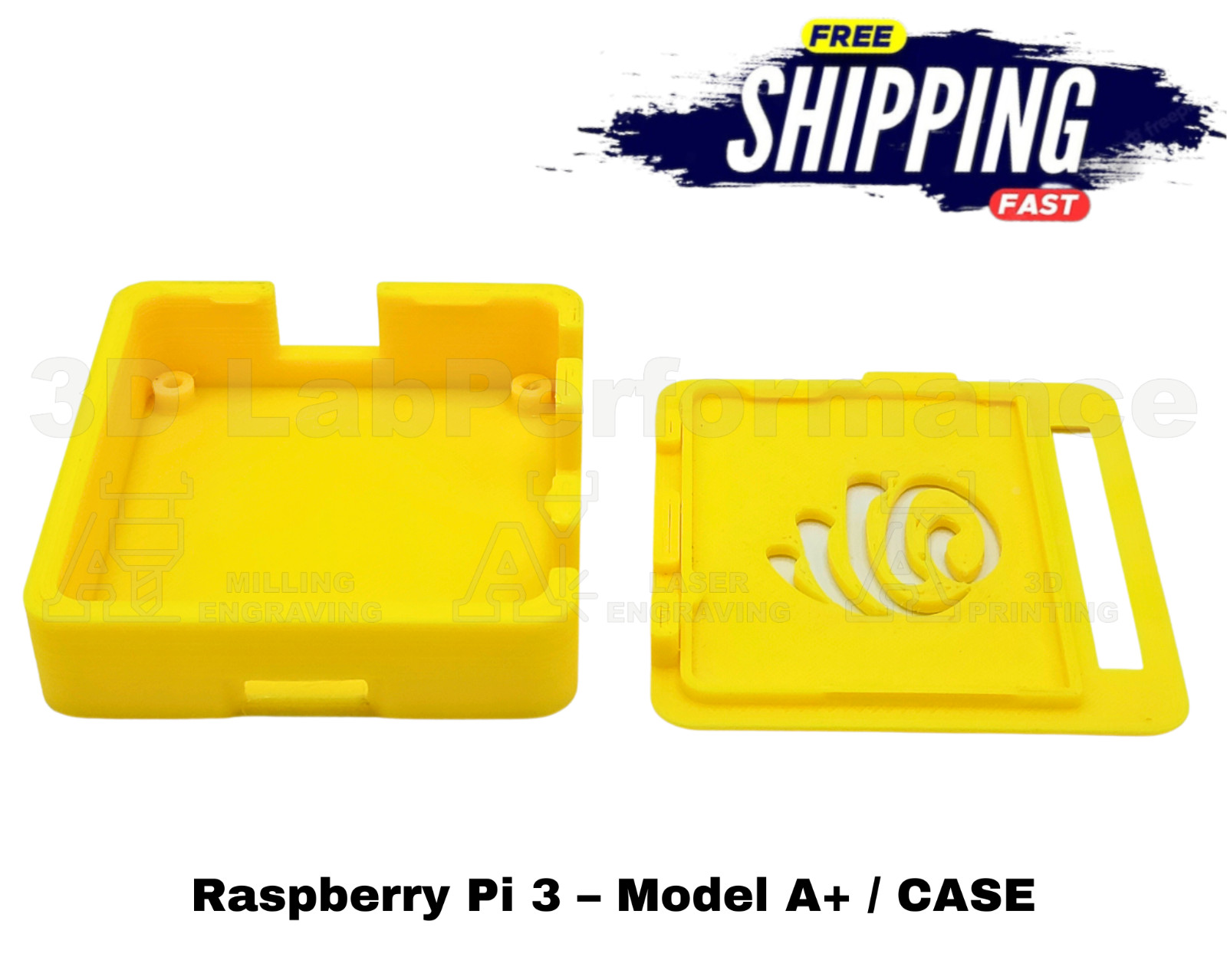 Case For Raspberry Pi 3 – Model A+ (YELLOW)