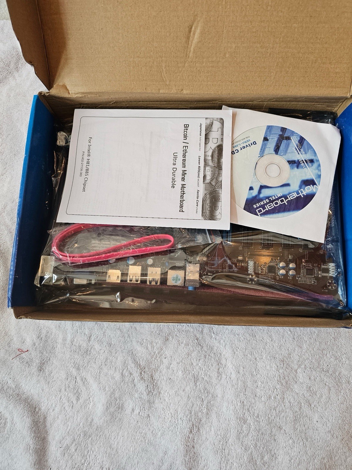 Esonic H81-BTC-King Intel H81 USB 3.0 SATAIIILGA 1150 Motherboard New Open Box
