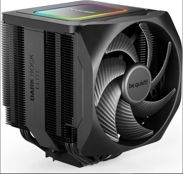 be quiet! Dark Rock Elite 2x135mm CPU Fan with Heatsink Black BK037