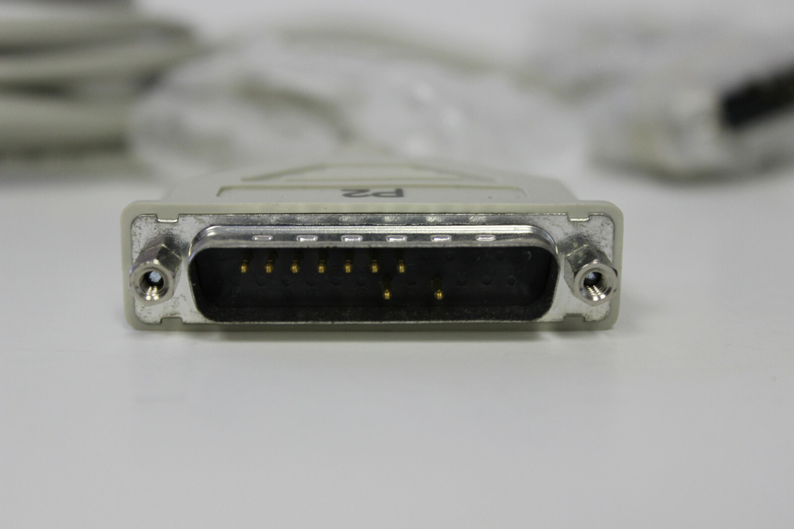 DIGI 76000008 CONNECTOR QUAD DB25 DTE MALE CABLE RS232 NEW OPEN BOX BLK