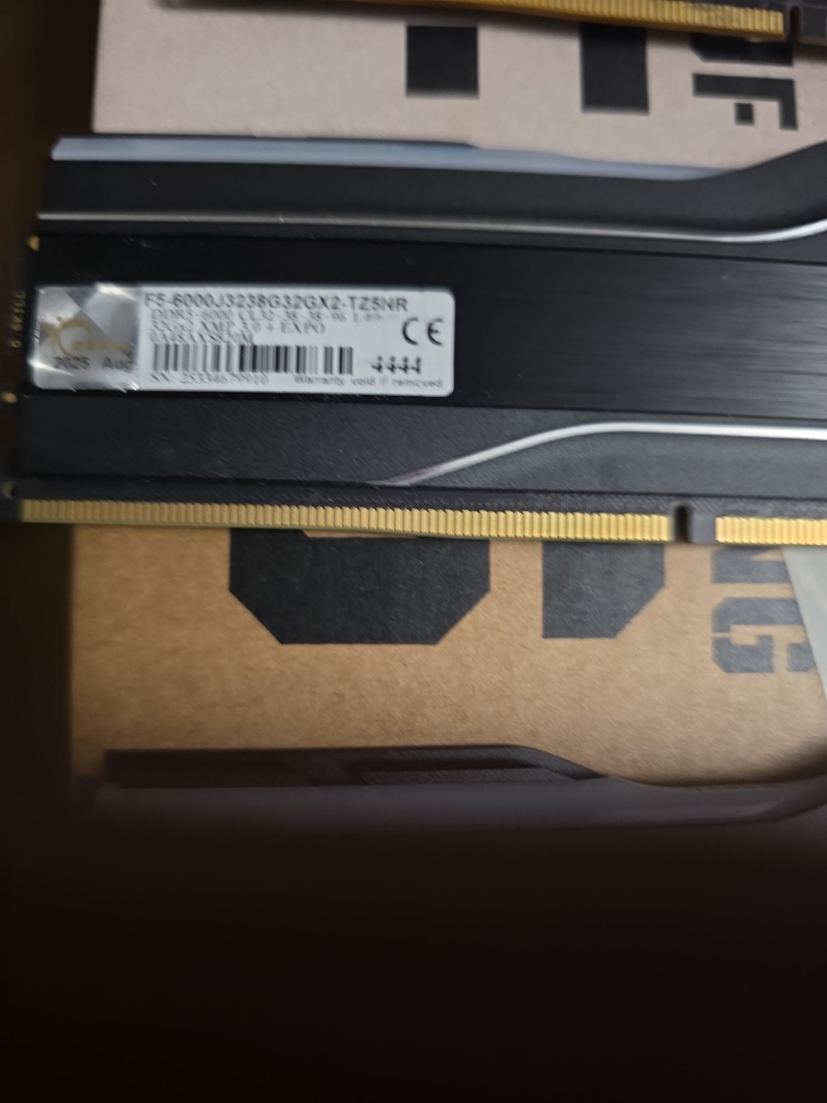 g.skill trident z5 neo rgb ddr5-6000 16GB