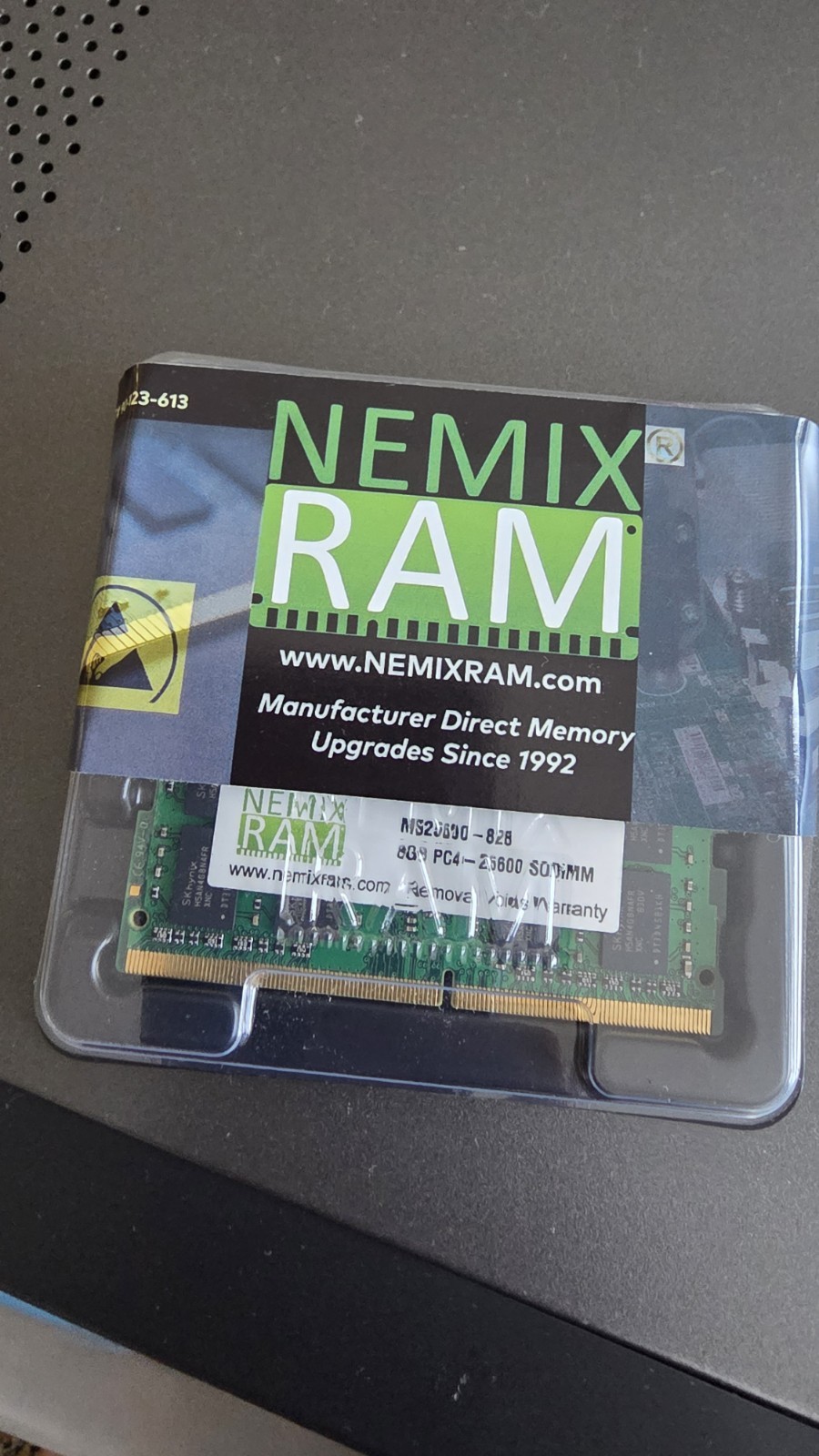 NEMIX RAM 8GB DDR4 SO-DIMM PC4-25600 260-Pin MS20890-8B Memory Module