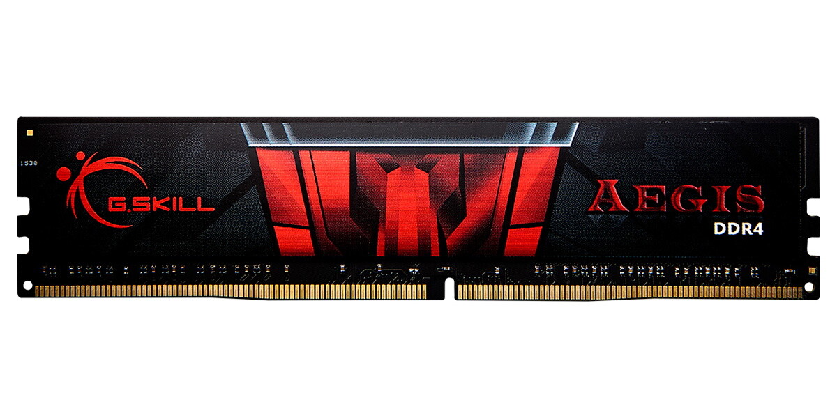 8GB G.Skill Aegis DDR4 3000MHz PC4-24000 CL16 Single Desktop Memory Module