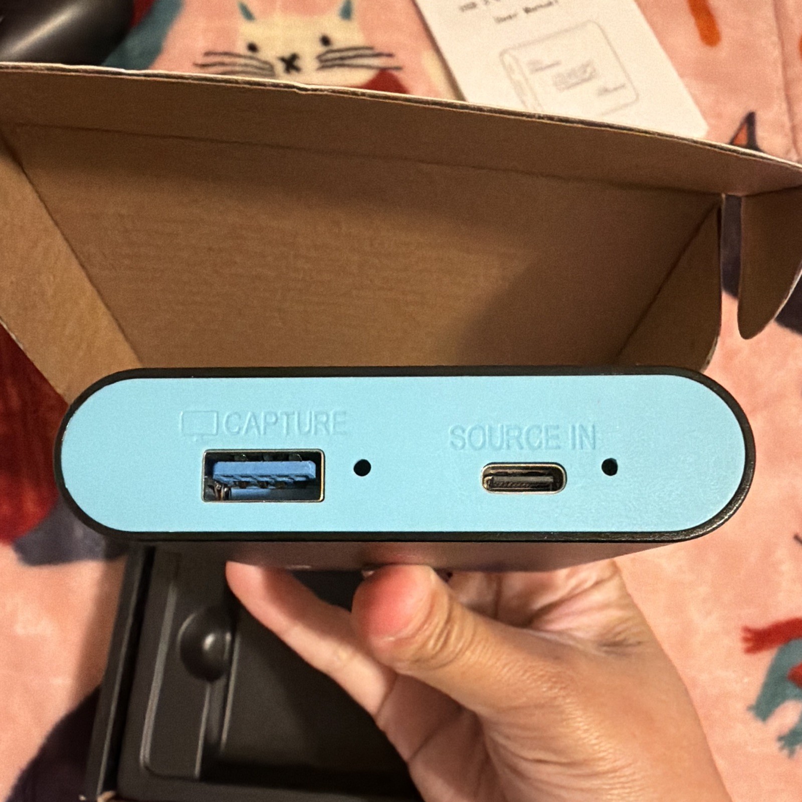 USB 3.0 Capture Dock SUD-C8 Video Capture 4K Passthrough 1080P60 HDMI