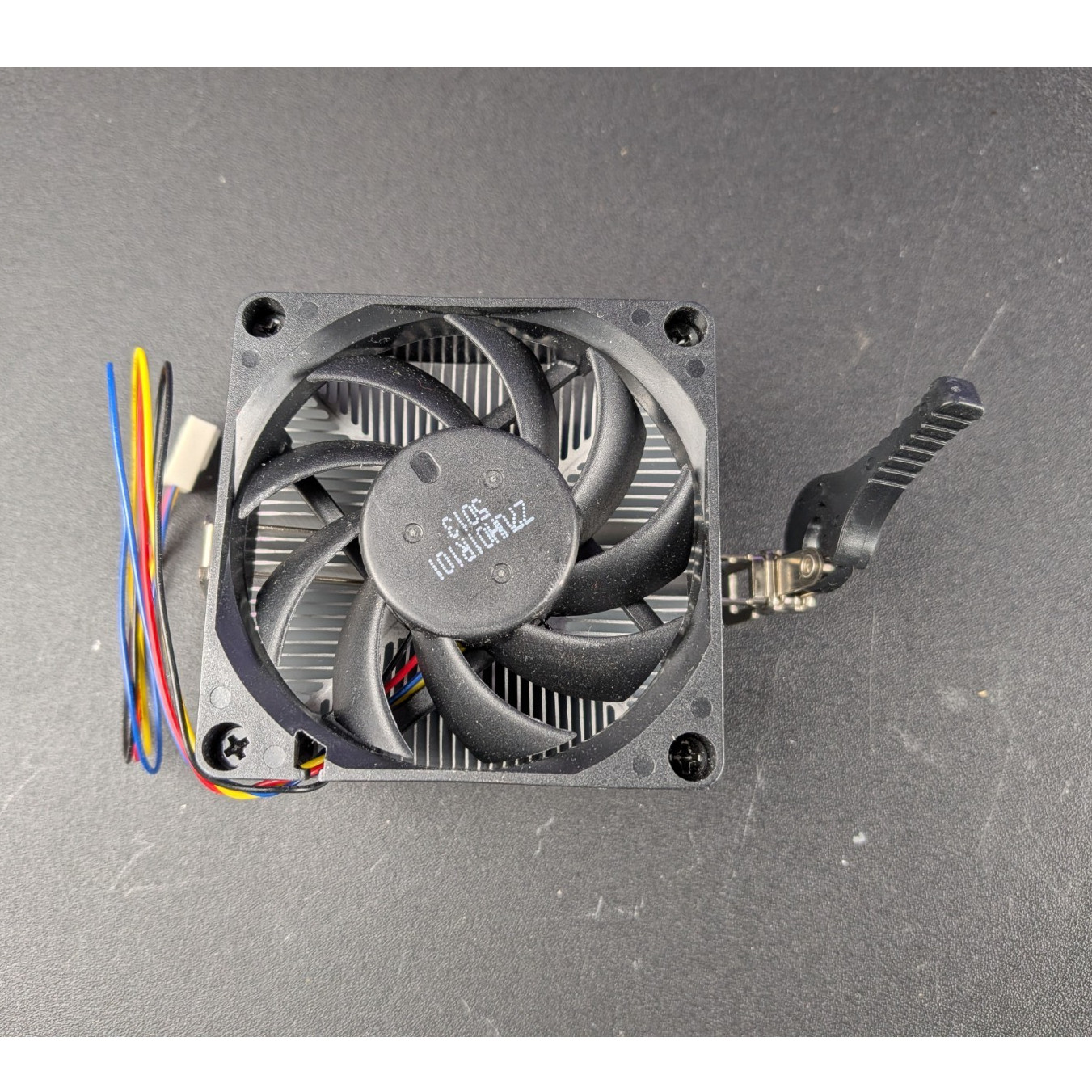 CPU Fan with Heatsink Z7MH101 4-Pin Aluminum Plastic Black