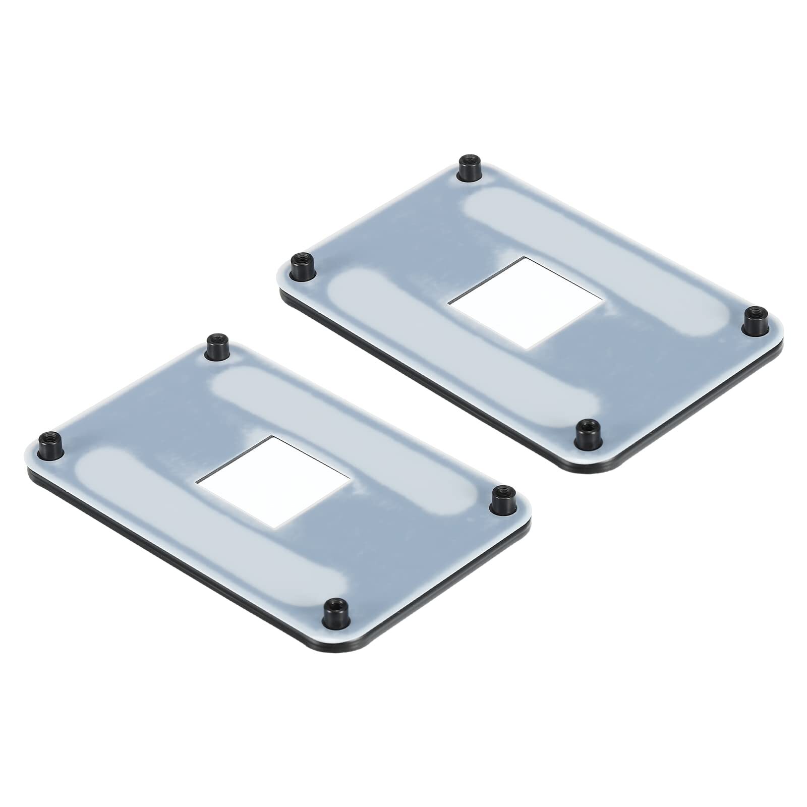 AM4 Backplane CPU Cooling Heatsink Mounting Sheet Plate Yellow Black 2-Pack