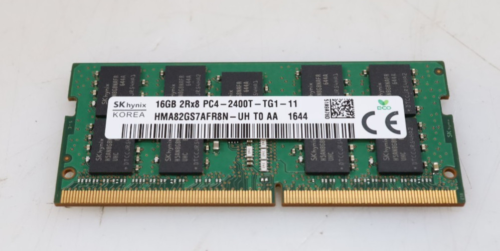 16GB SK Hynix HMA82GS7AFR8N-UH PC4-19200 DDR4-2400T ECC SODIMM RAM