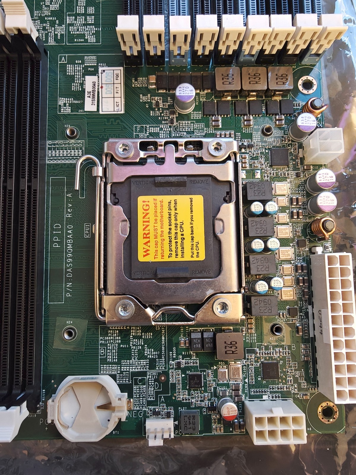 Dell Poweredge C2100 FS12-TY Server Board, Untested, No CPU or RAM Included