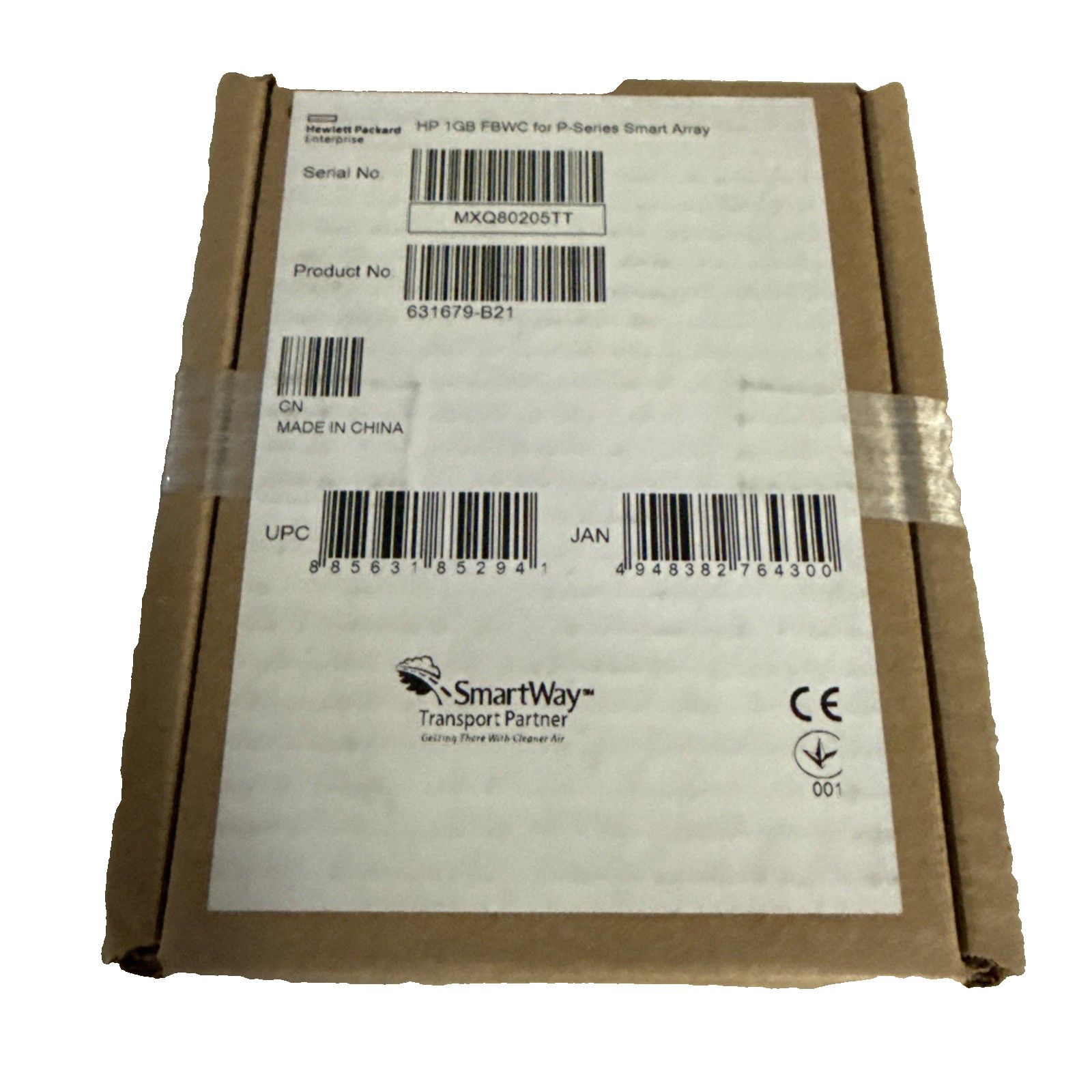 HP G8 SERIES 1GB P-series SMART ARRAY FBWC 631679-B21