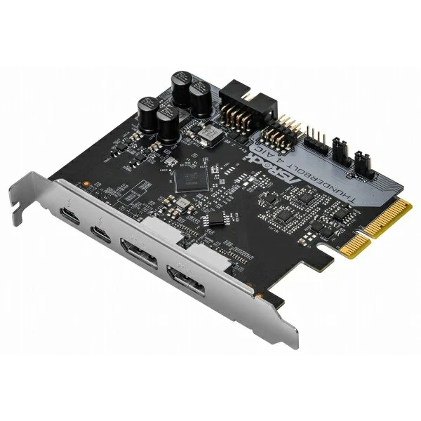 New ASRock Thunderbolt 4 AIC R2.0 Extension Board Intel 500 Series Motherboard