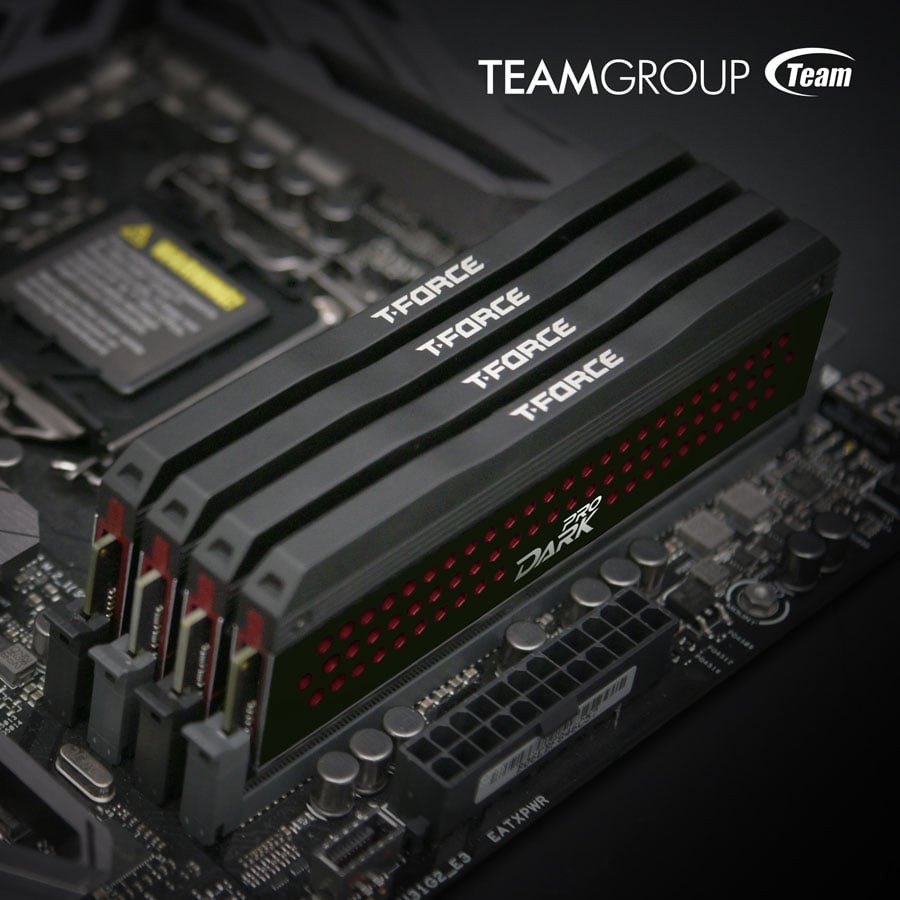 TeamGroup T-Force DARK Pro 32GB (4x8GB) DDR4 3000 (PC4 24000) CL 15-15-15-35