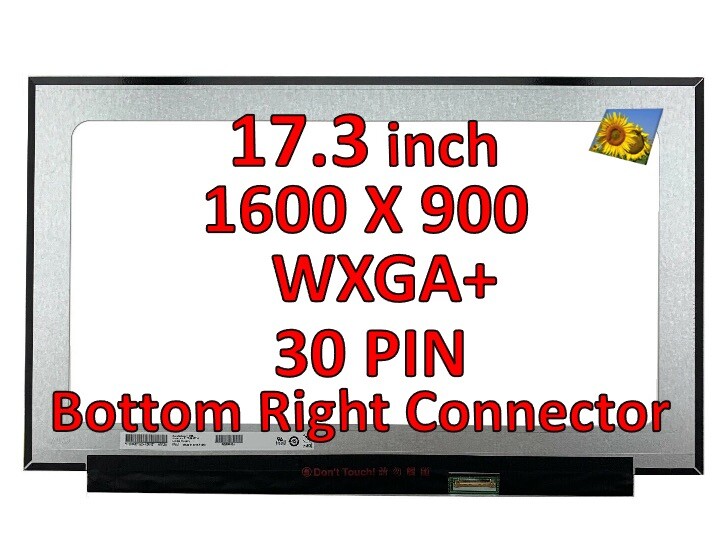 B173RTN03.0 B173RTN03.1 laptop Led Lcd Screen 17.3″ HD+ 1600×900 30 Pin