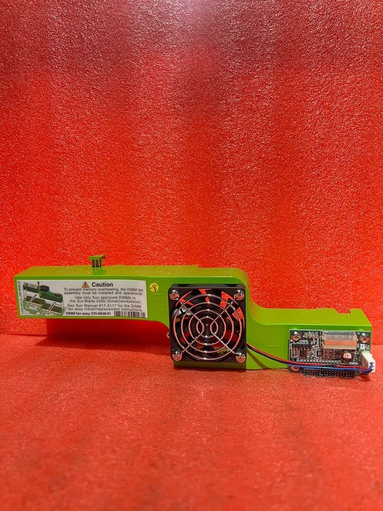 Sun Blade 2500 Silver 370-6938 Memory Fan/Air Duct Assembly