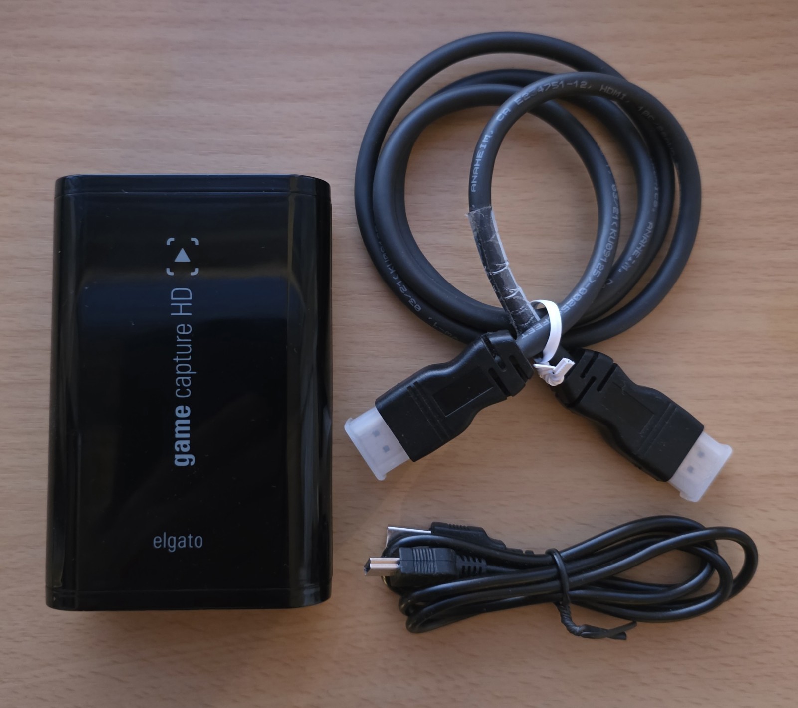 Elgato Game Capture HD External Recorder Card Stream Retro TESTED 2GC309901000