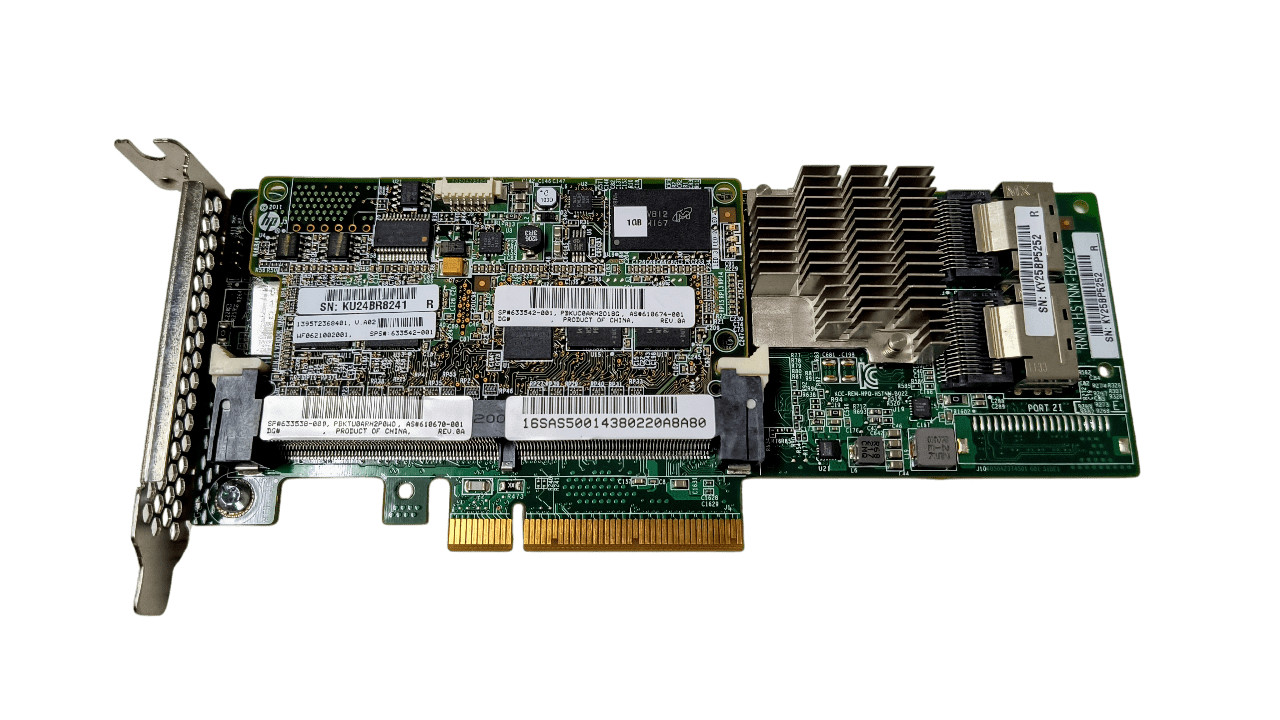 HP Smart Array P420 1GB SAS RAID Controller 633538-001 610670-001 Half Height