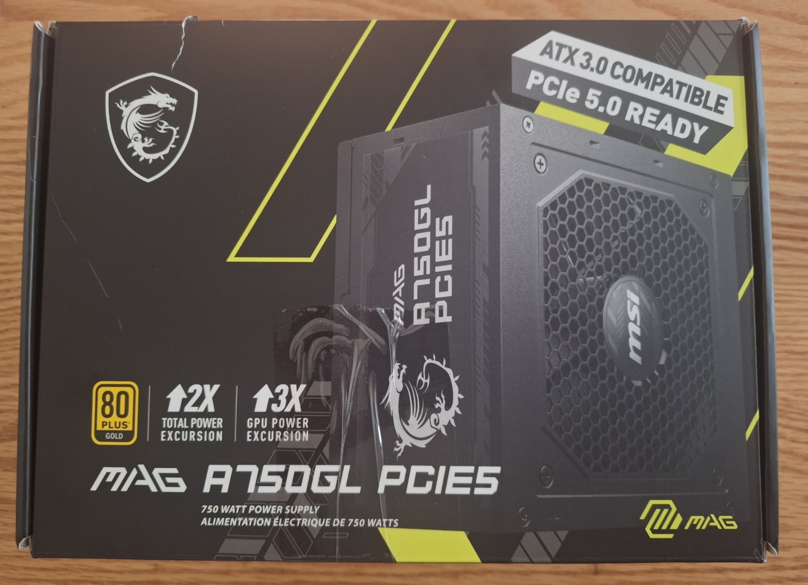 MSI MAG A750GL PCIE5 – EU Cord