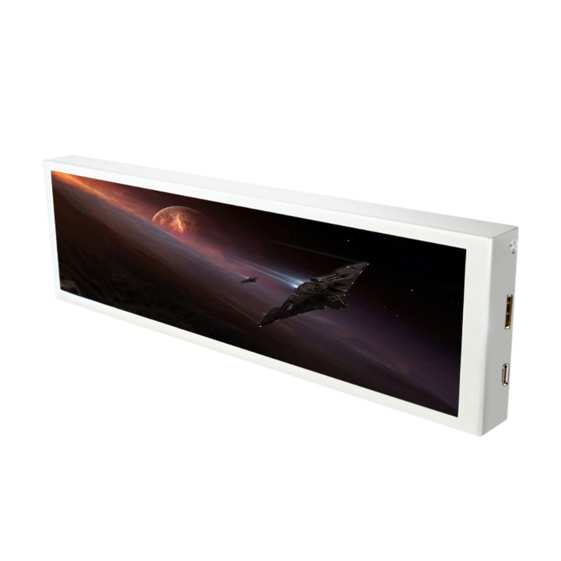 Participatory Touch Panel Panel For Desktop PC 1920×480 Resolution Metal ABS