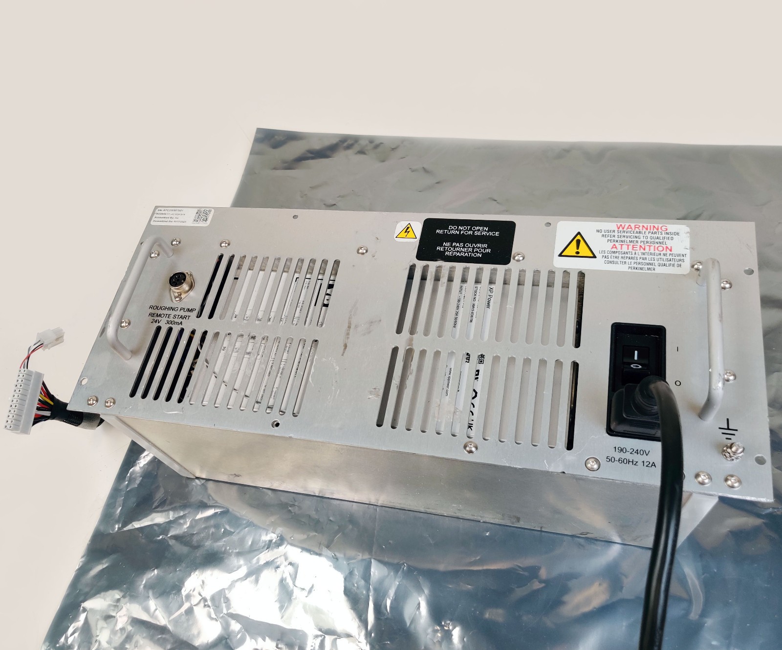 PerkinElmer BC004617F QSight 420 AC Box 2500W Power Supply Tested