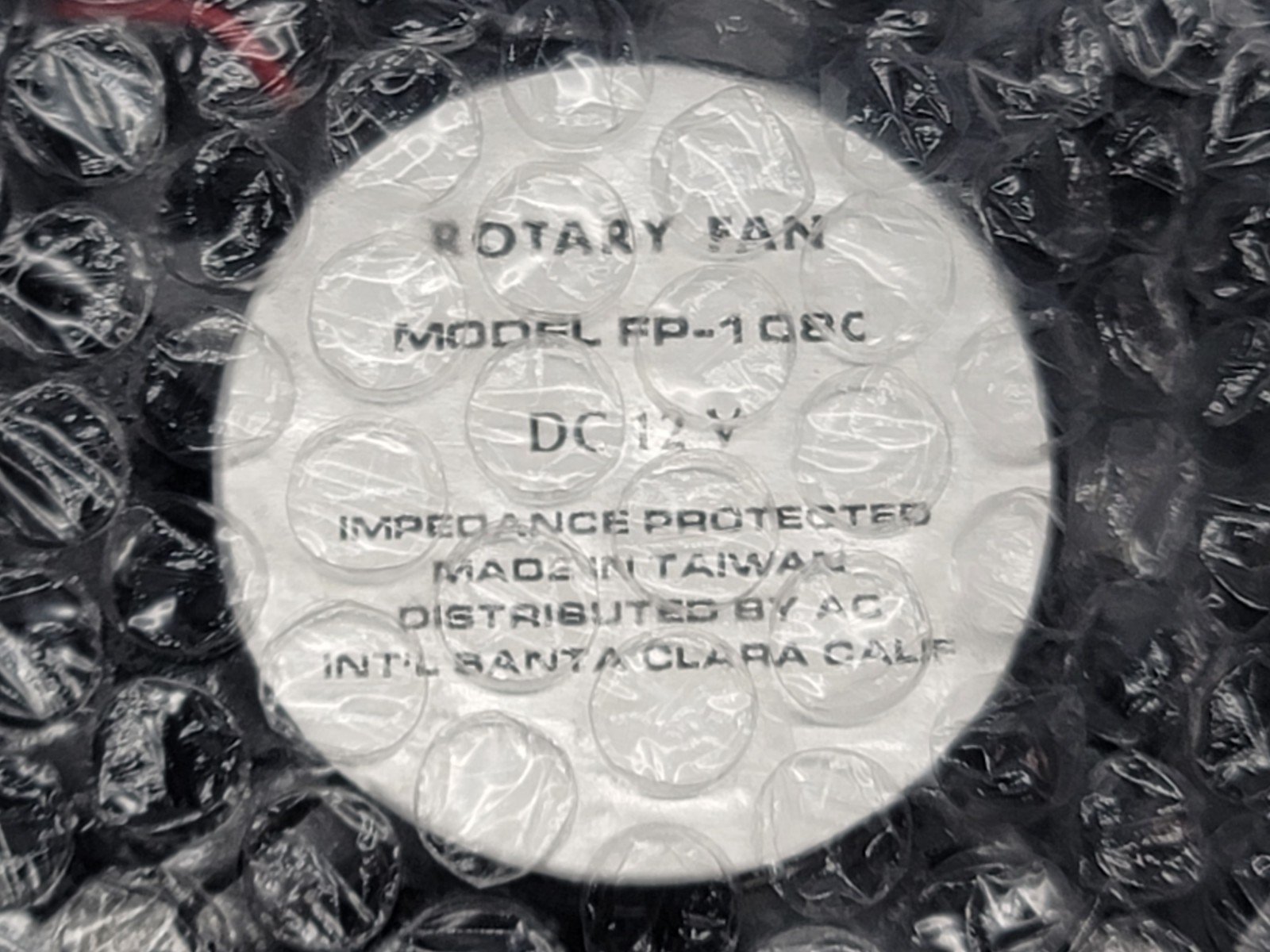 Generic Rotary Fan Model FP-108C DC 12V **Lot of 2**