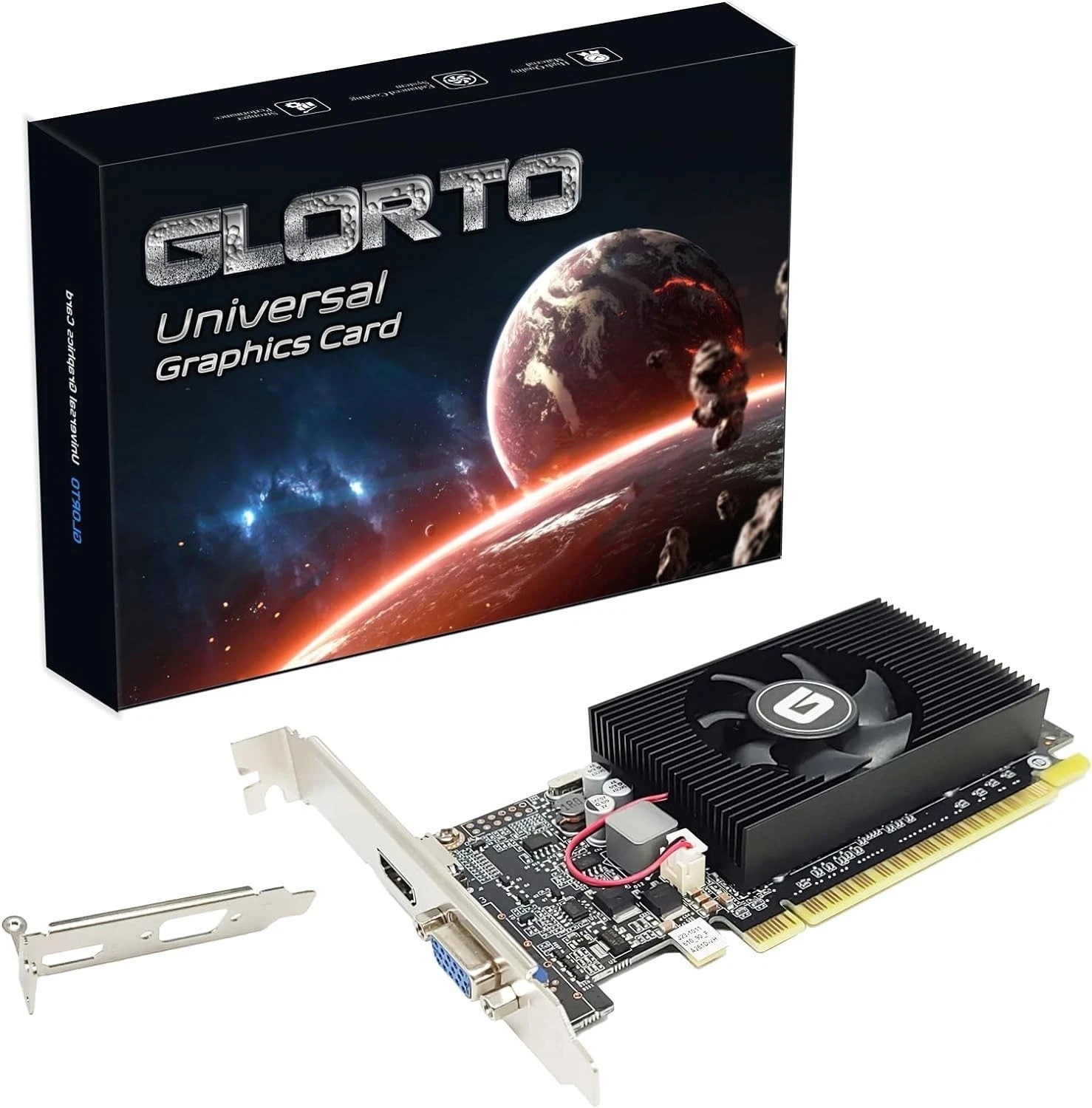 2GB Low Profile Graphics Card – Nvidia GeForce GT 610 with HDMI/VGA, DirectX 11