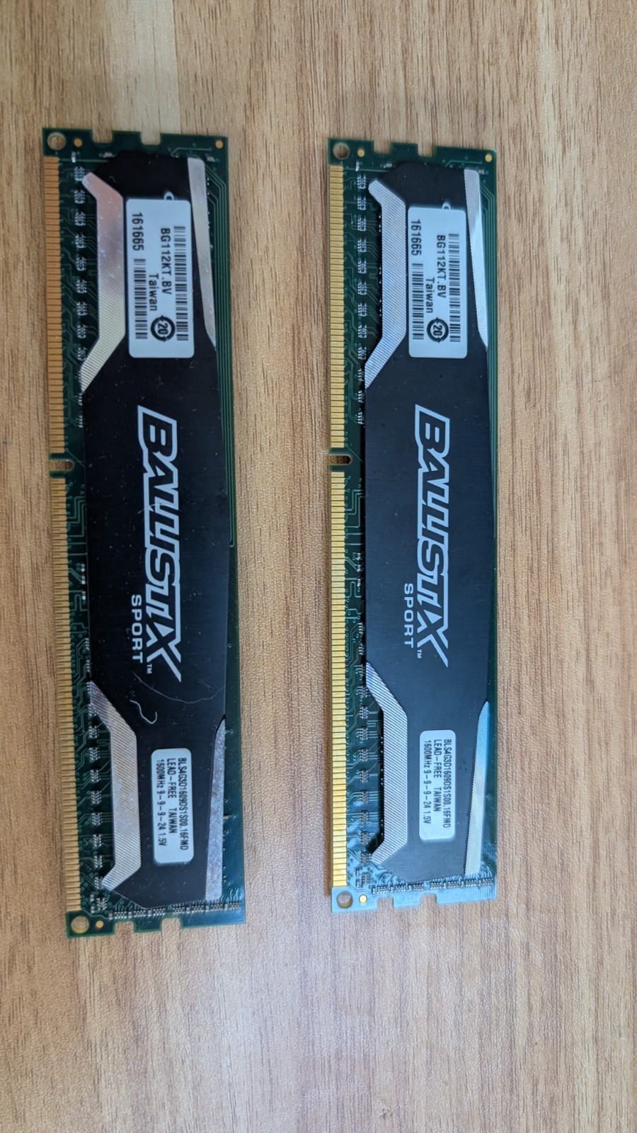 Crucial Ballistix Sport 8GB (2x4GB) DDR3 1600 PC3-12800 CL9 RAM