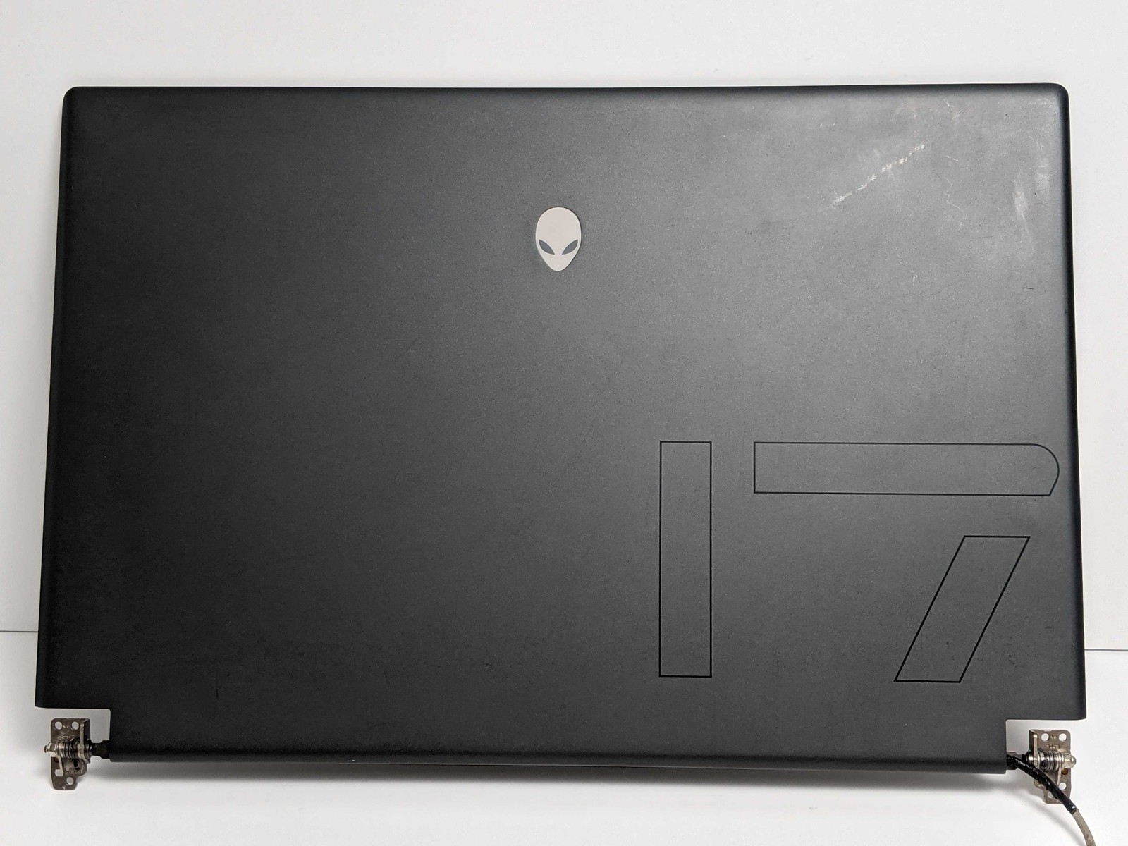 Dell Alienware 17 LCD Display Screen Top Cover Assembly w/ Hinges Webcam D12V5