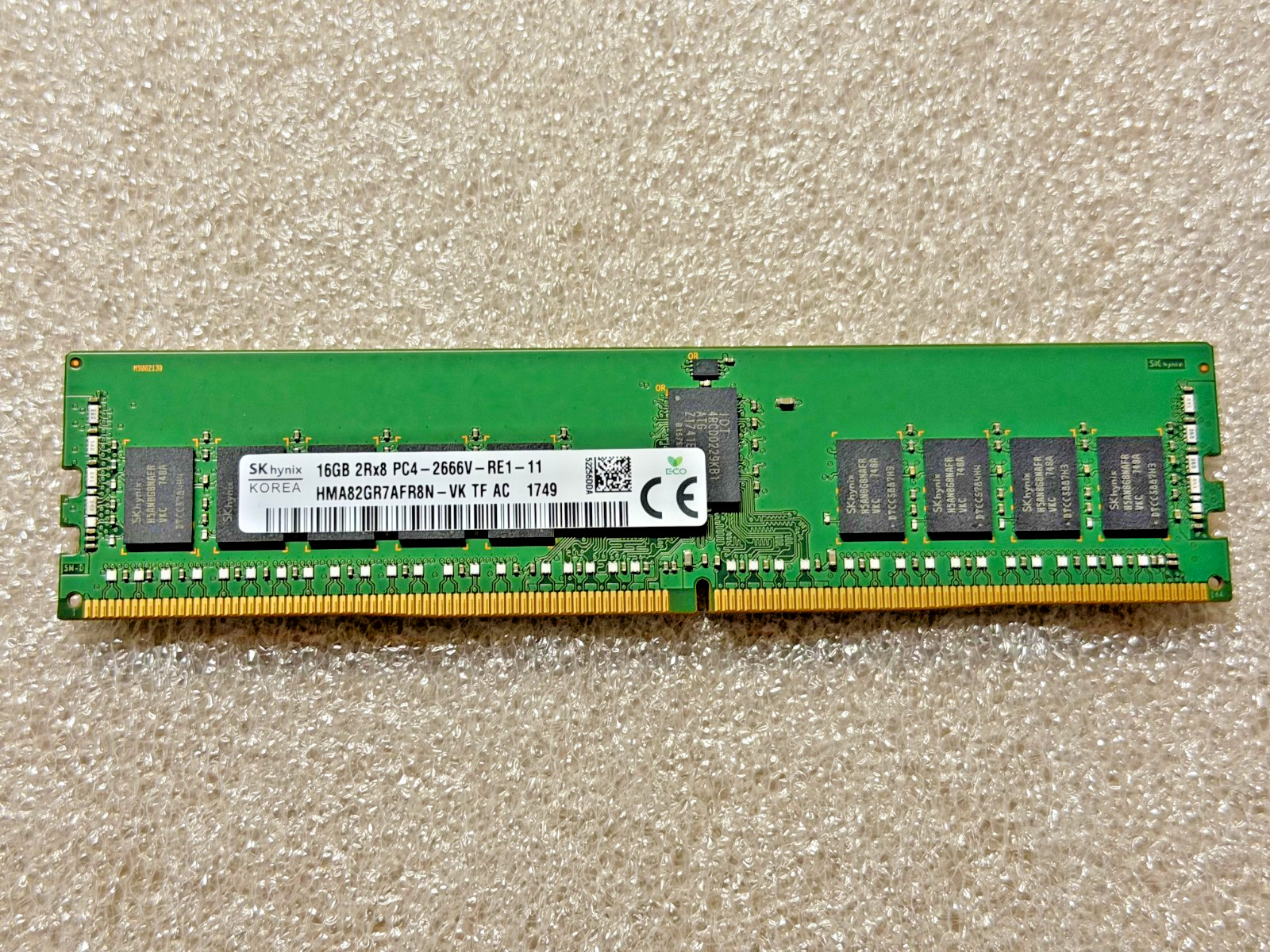 Hynix 16GB PC4-21300 2Rx8 DDR4-2666 ECC Server Memory HMA82GR7AFR8N-VK