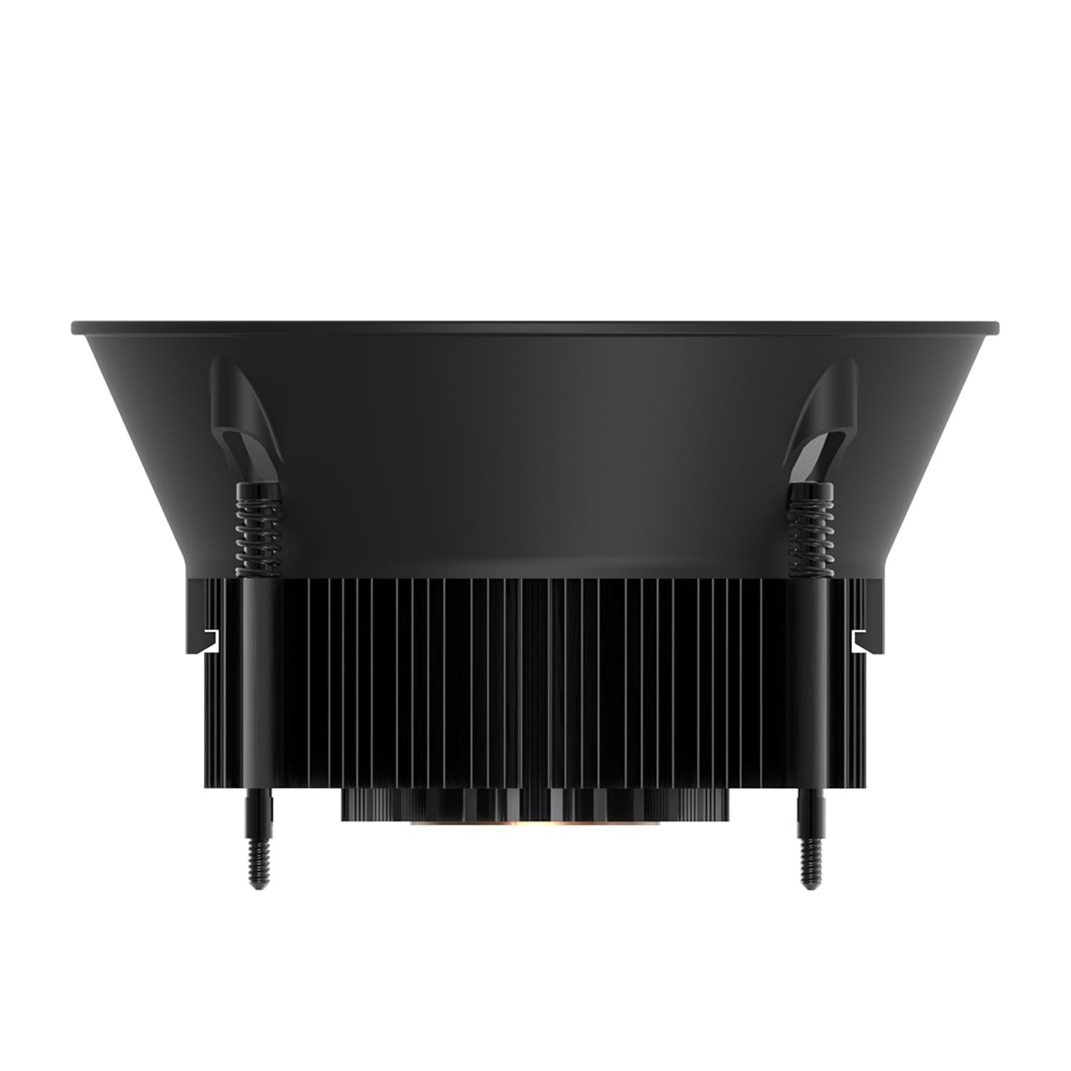 CPU Cooler; Copper Base/Aluminum Fins; 130mm PWM Fan; 500~2400 RPM; LGA 1851/…