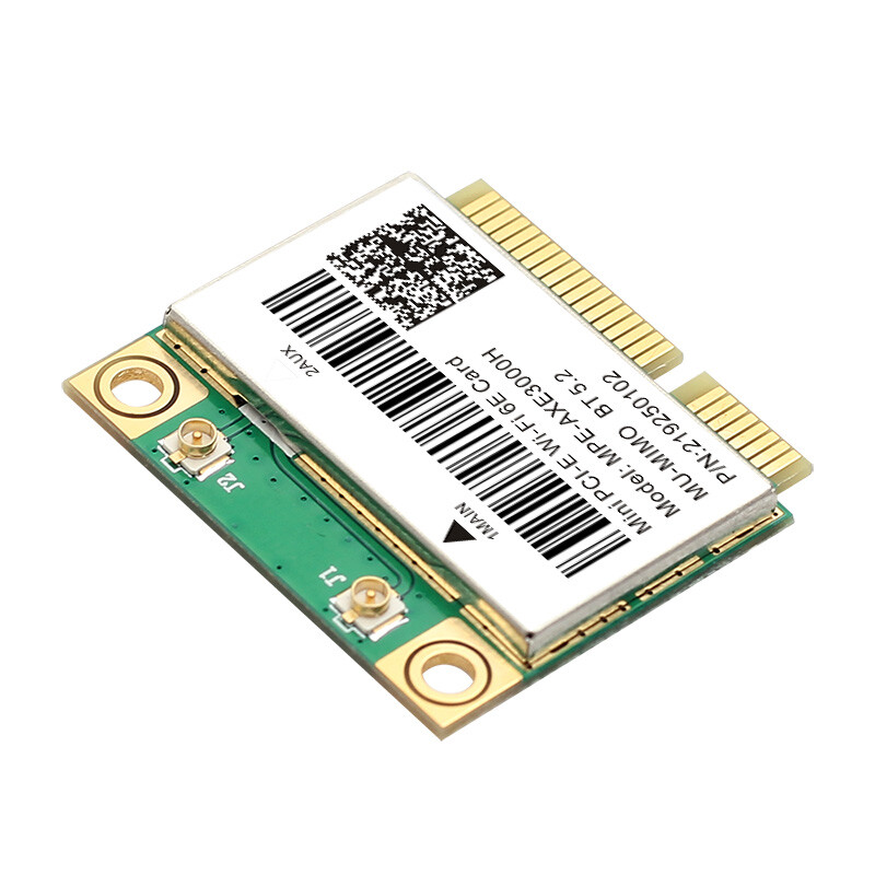 WiFi 6E Wifi Card Mini PCI-E Network Adapter 802.11AX AX210 Supports 6Ghz BT 5.2