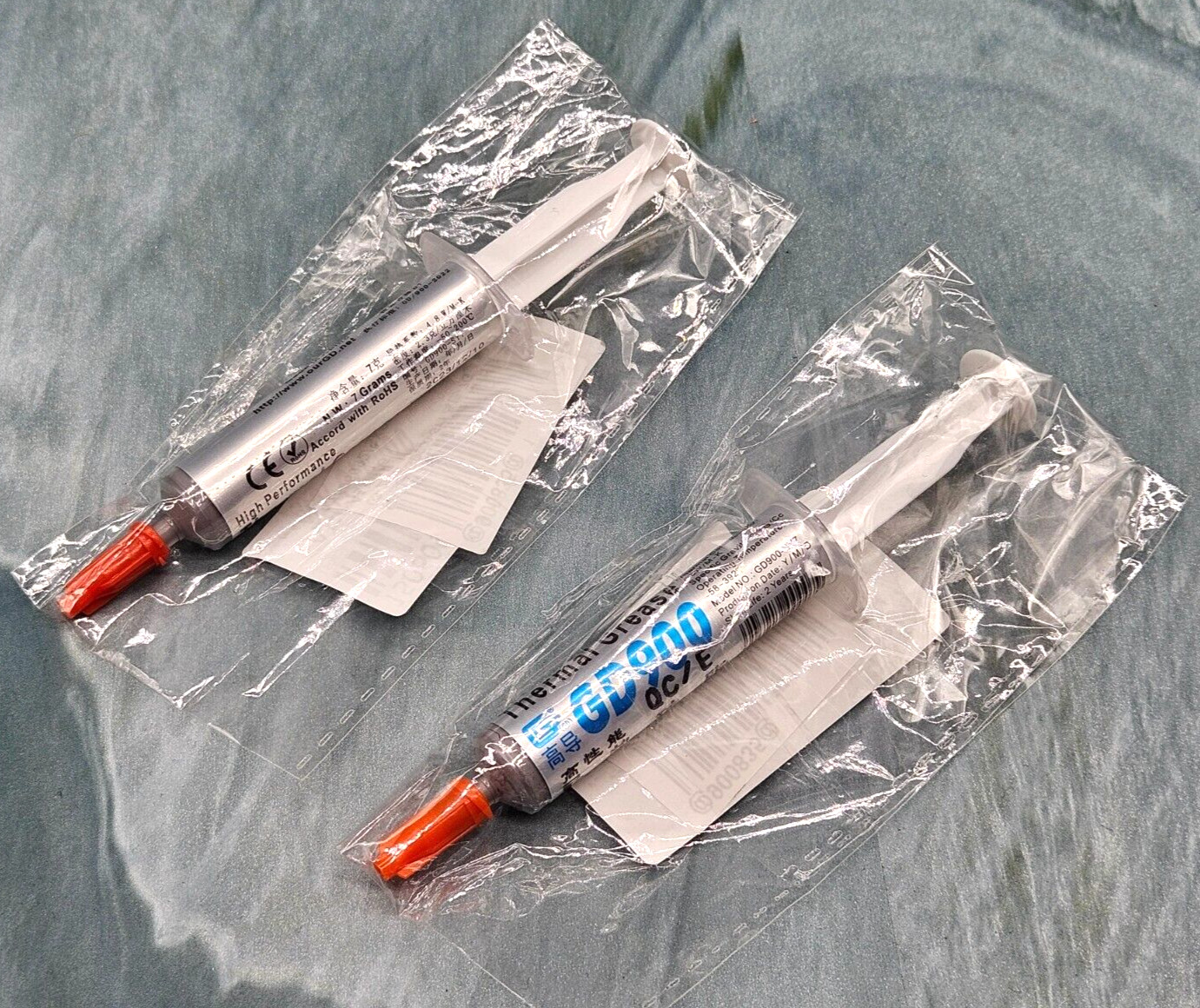 2x Thermal Grease GD900 Heatsink Paste Heatsink CPU GPU Syringe Cooling Compound