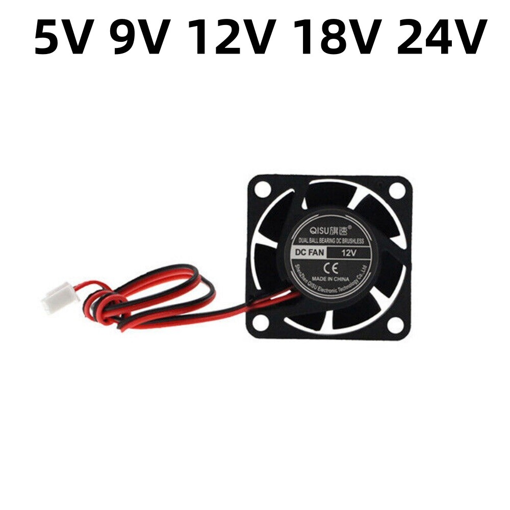 4000-10000RPM 4015 DC Brushless Cooling Fan Mini Silent Fans 5V 9V 12V 18V 24V