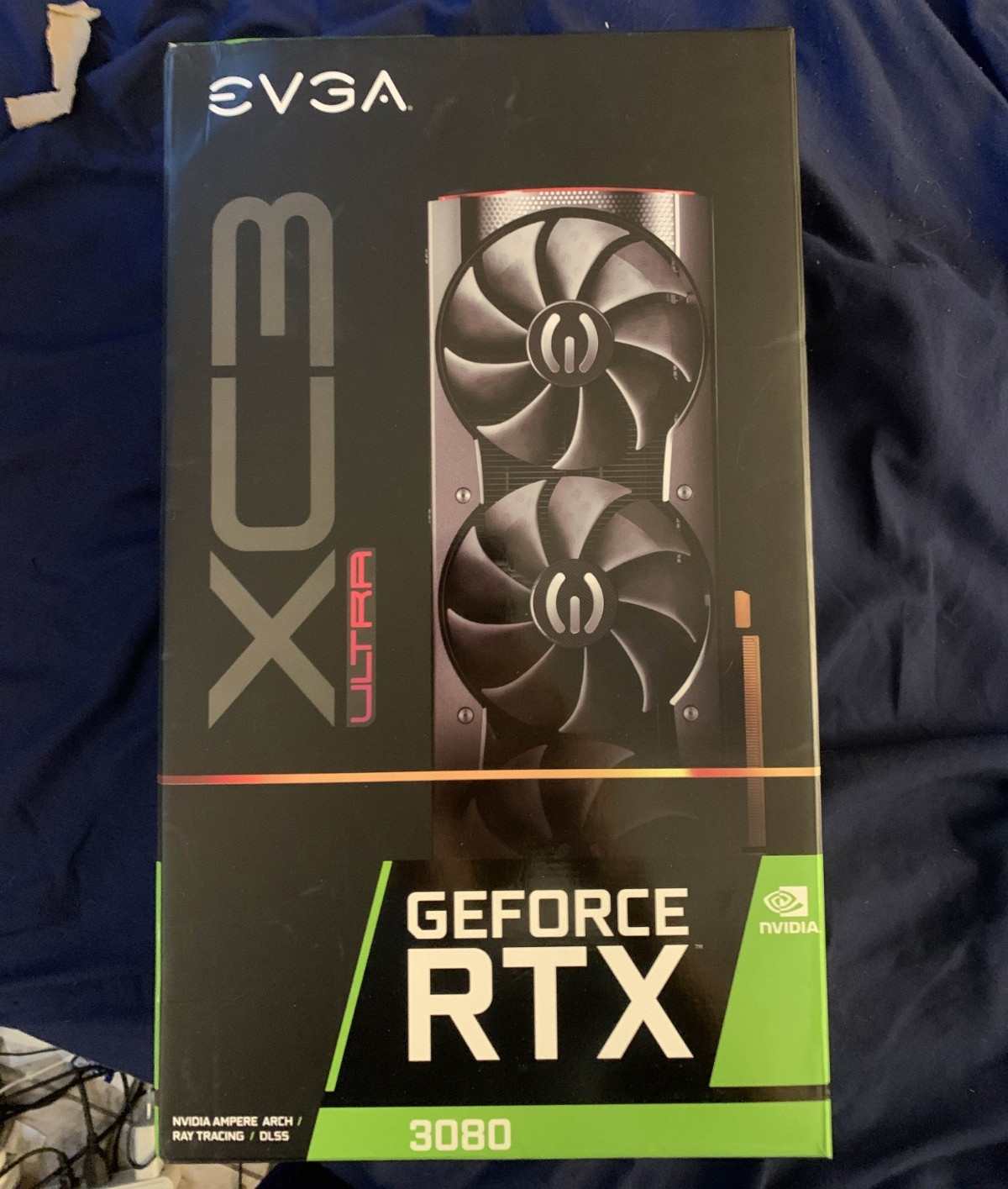 EVGA NVIDIA GeForce RTX 3080 XC3 Ultra Graphics Card Ray Tracing DLSS