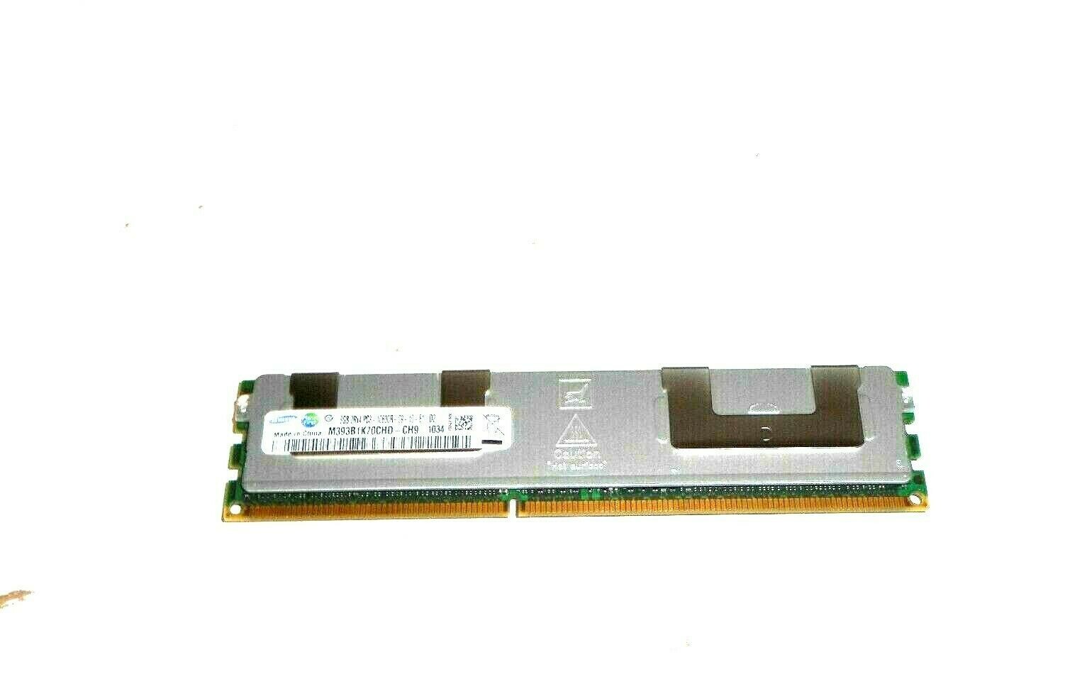 New Samsung M393B1K70CHD-CH9 8GB PC3-10600R DDR3 1333 CL9 ECC REG ECC RAM Stick