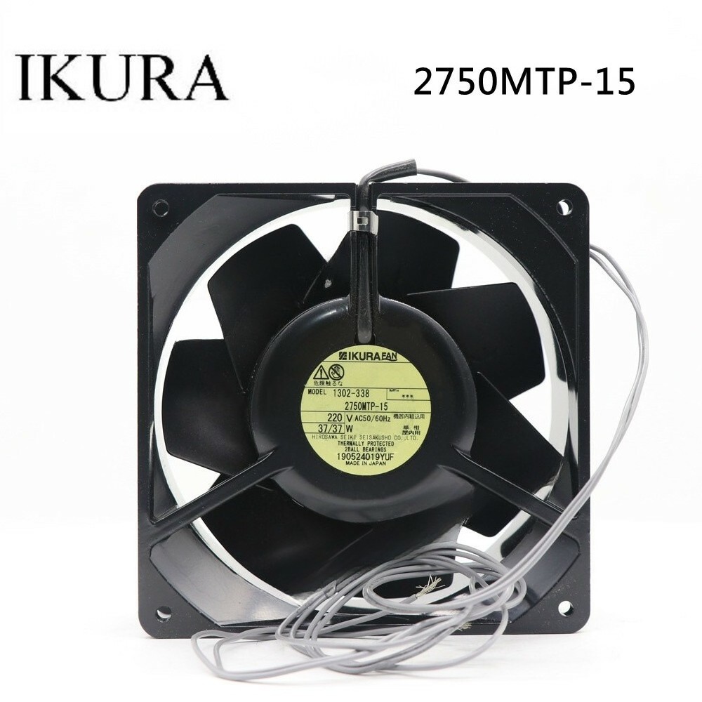 IKURA 2750MTP-15 Axial Fan 220VAC 0.15A 37W 140*140*50MM For Fuji Inverter Fan