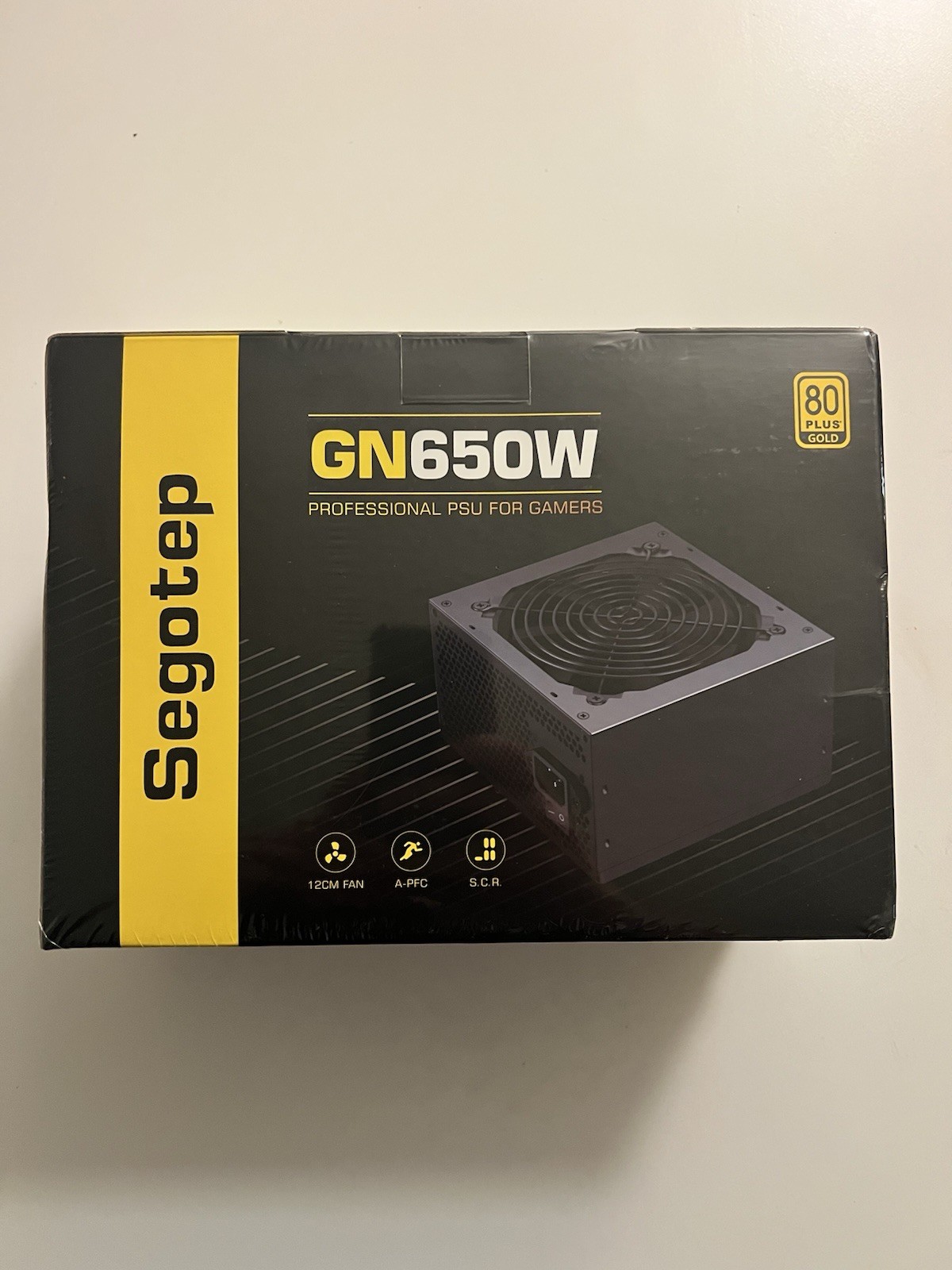Segotep GN650W 650W 80+ Gold Power Supply PSU Gaming PC Active PFC 120mm Fan