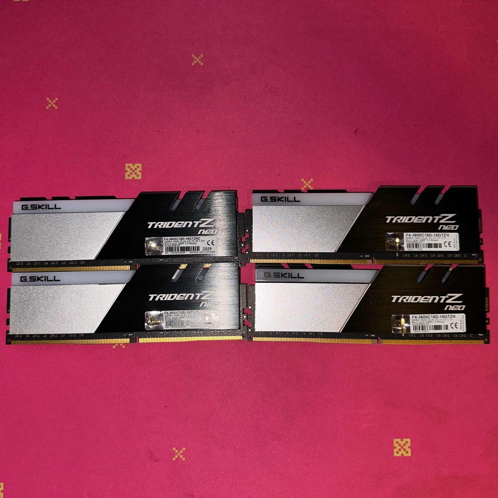 Trident Z Neo DDR4-3600 1.35V 32GB RAM (4x8GB)