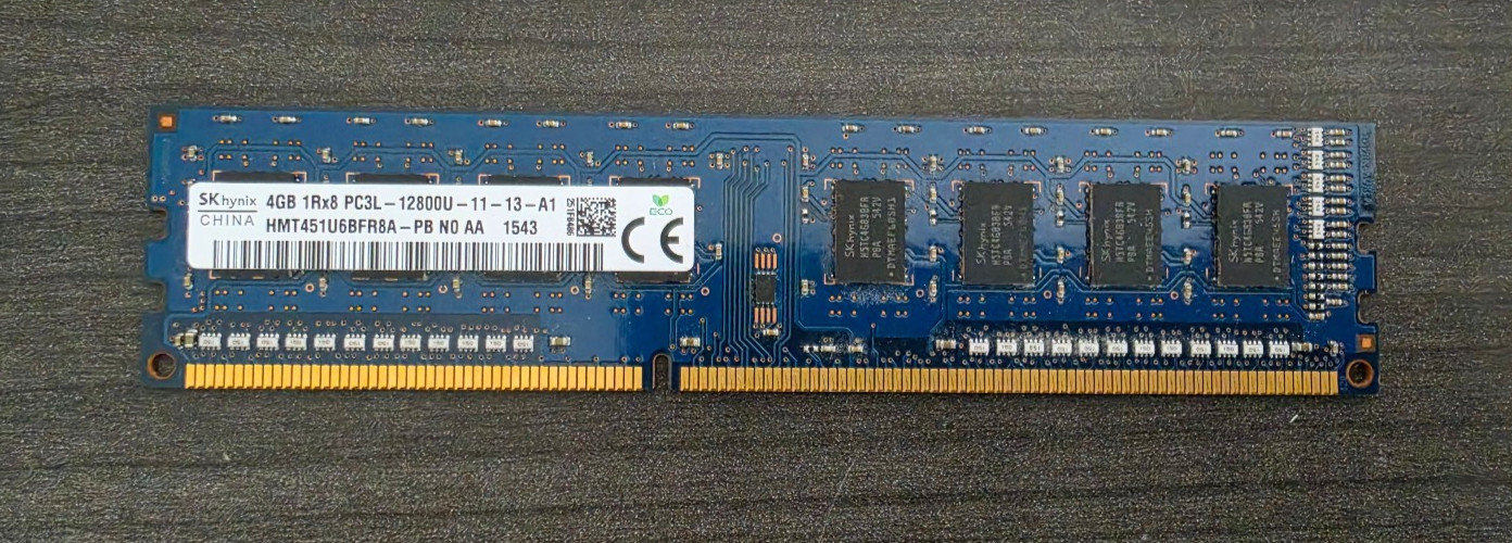 SK Hynix 4GB HMT451U6BFR8A-PB 1Rx8 PC3L-12800U RAM