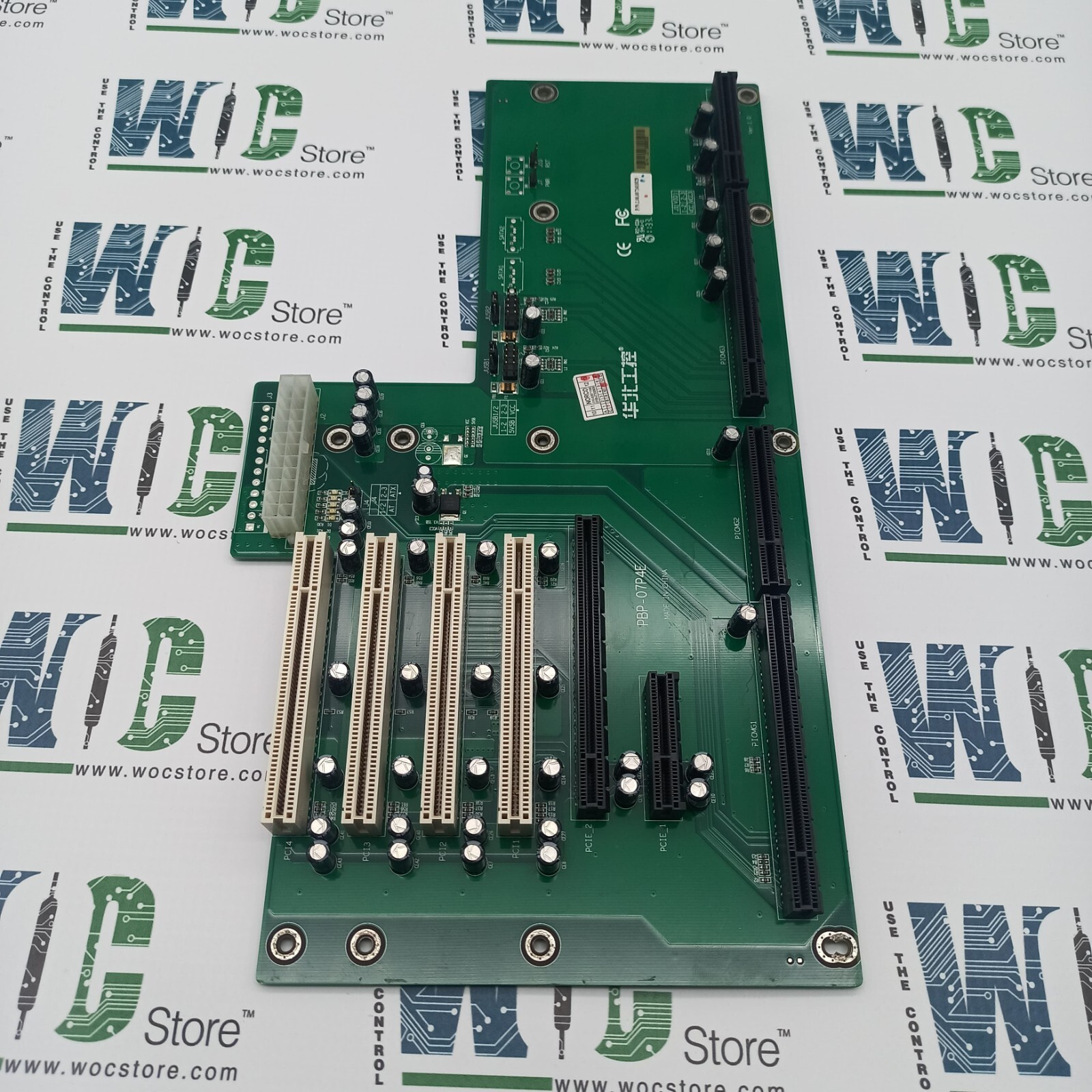 2.00.0071410029 PBP-07P4E NORTH CHINA INDUSTRIAL CONTROL BACKPLANE PC BOARD