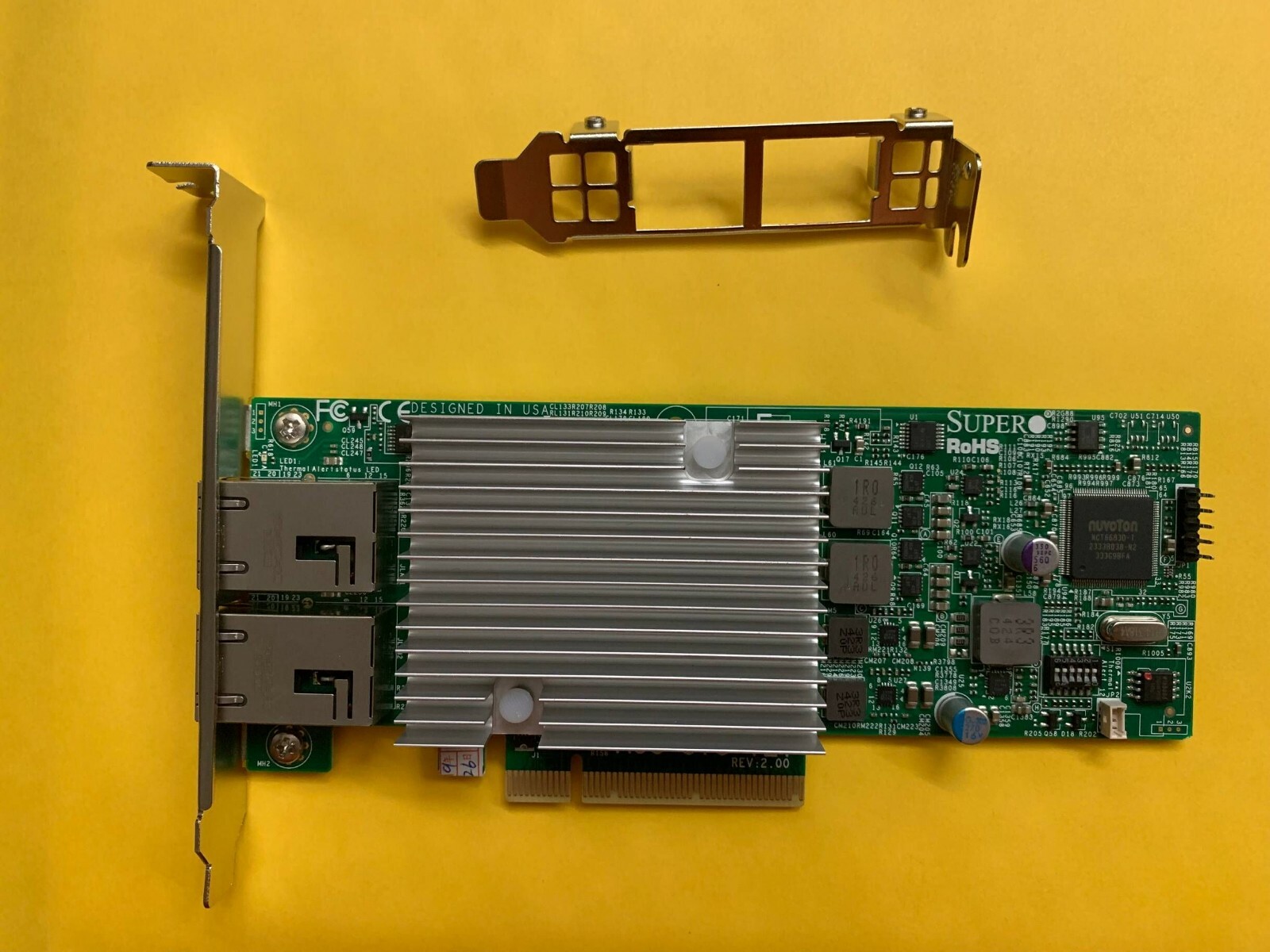 Intel X540-T2 X540-AT2 10G PCI-E Dual RJ45 Ports Ethernet Network Adapter