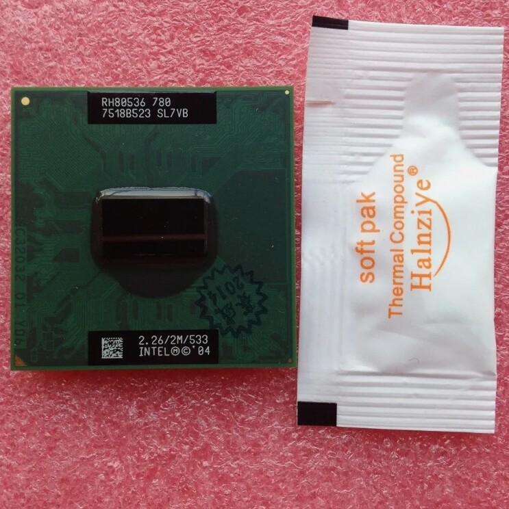 Intel Pentium M 780 2.26 GHz 2M Cache Socket 479 SL7VB processor Notebook CPU