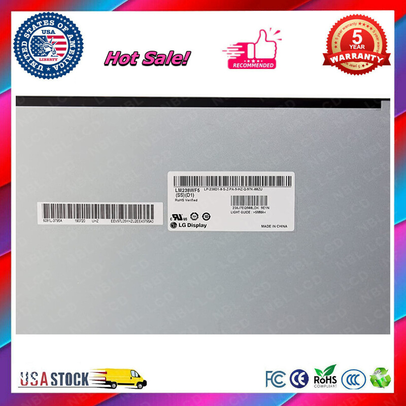 23.8″ for HP 24-K 24-k0106d L17303-274 LM238WF5-SSH1 24″LCD Display Touch Screen
