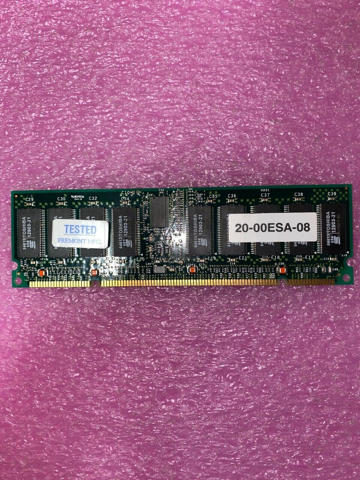 20-00ESA-08 TOSHIBA 512MB DIMM DEC PD