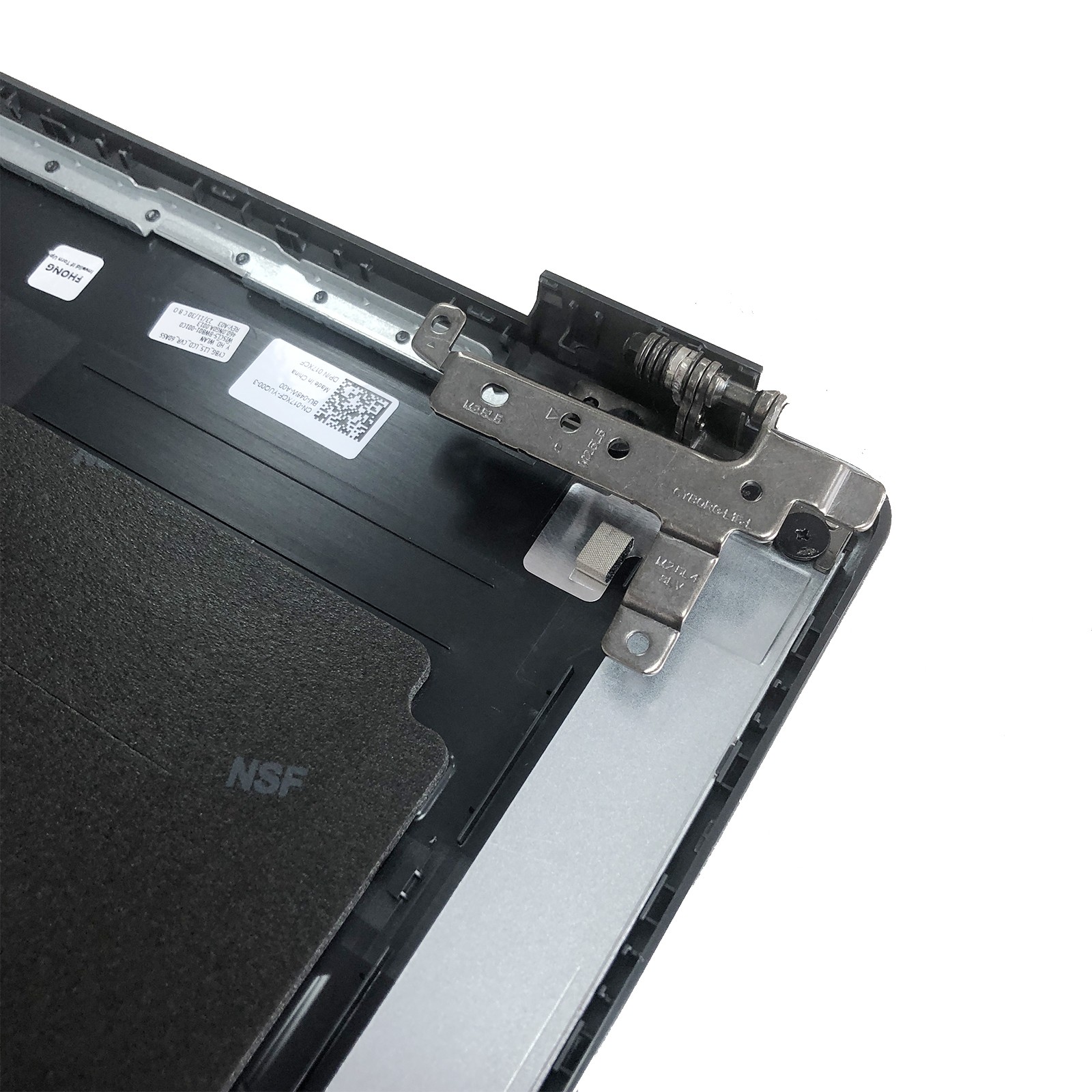 New For Dell Latitude 15 3520 E3520 LCD Back Cover+Hinges+Front Bezel 017XCF US
