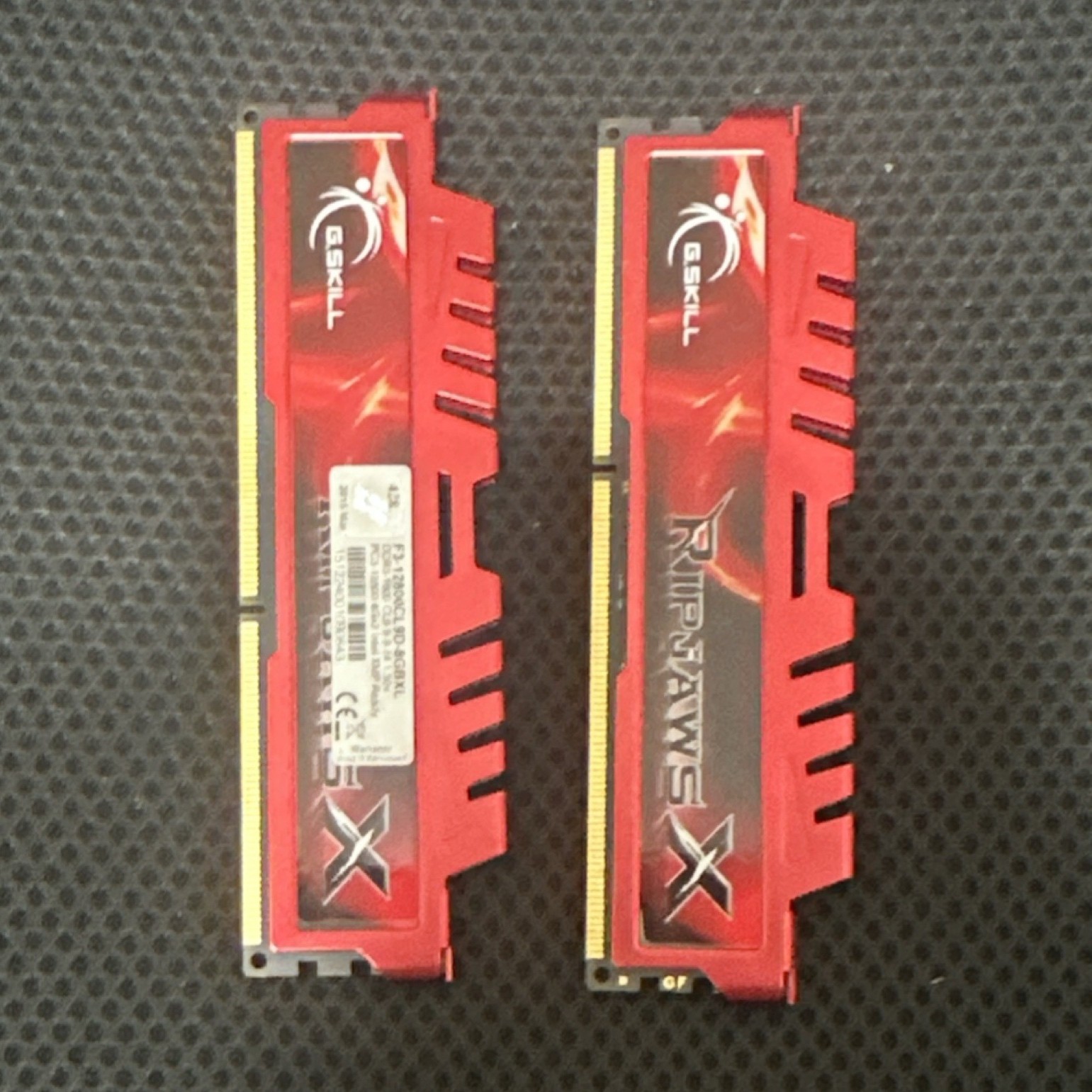 G.SKILL Ripjaws X DDR3-1600 8GB (2x4GB) DIMM Intel XMP Ready PC3-12800 RAM