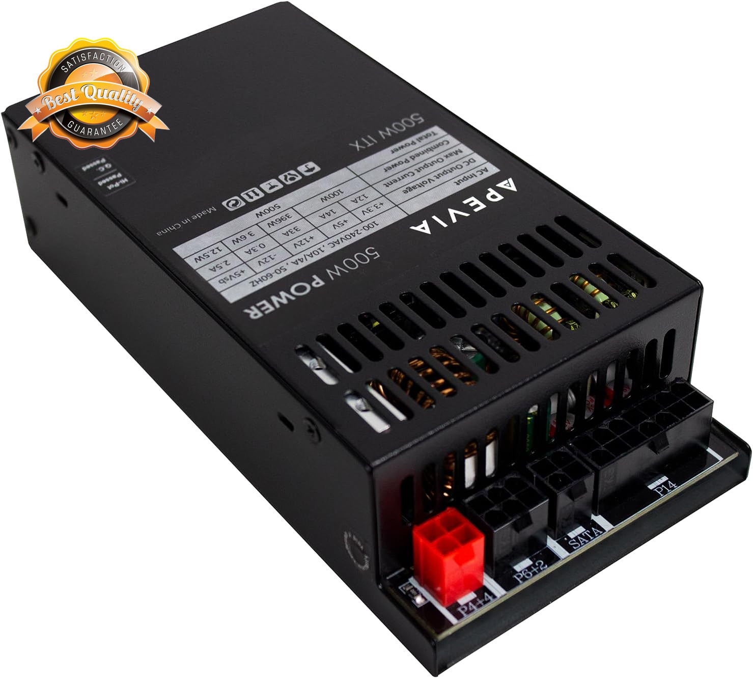 Flex ATX Mini ITX PSU 500W Fully Modular Power Supply 1U Active PFC 90V