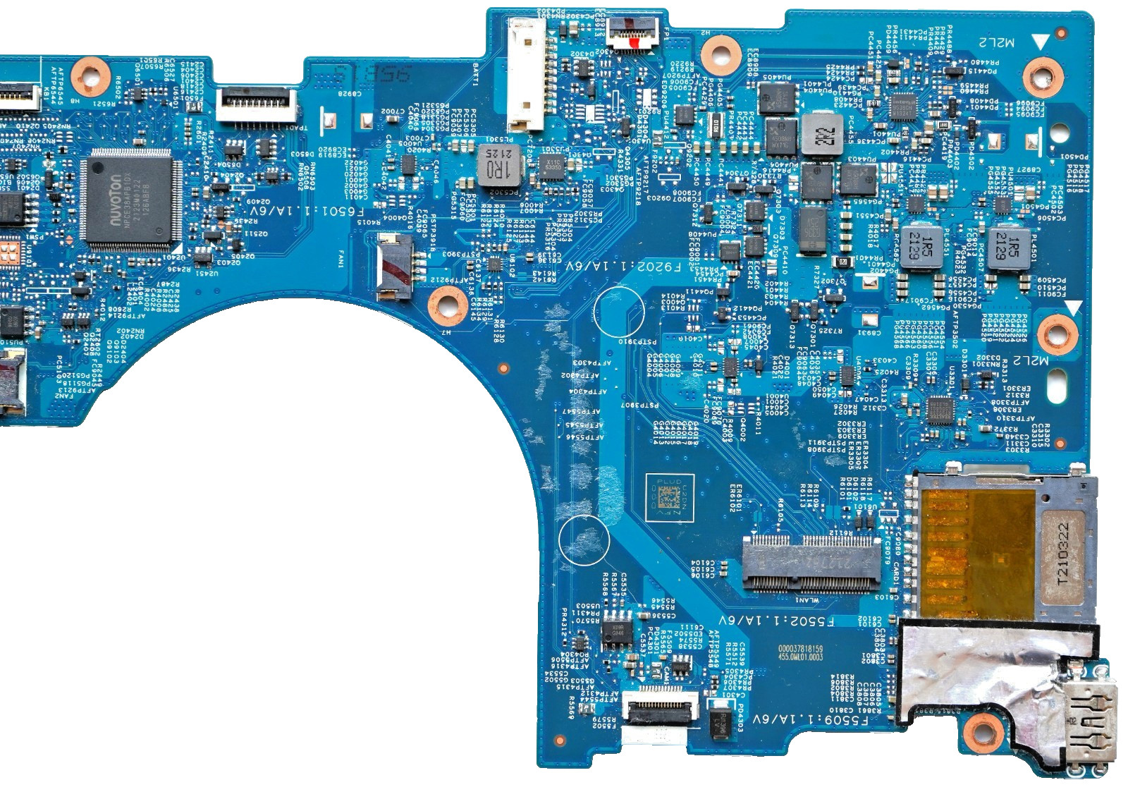 ✅️M45487-601 For HP Envy 15m-eu0013dx Ryzen 5 5500U 2.1GHz 203037-2 Motherboard✅
