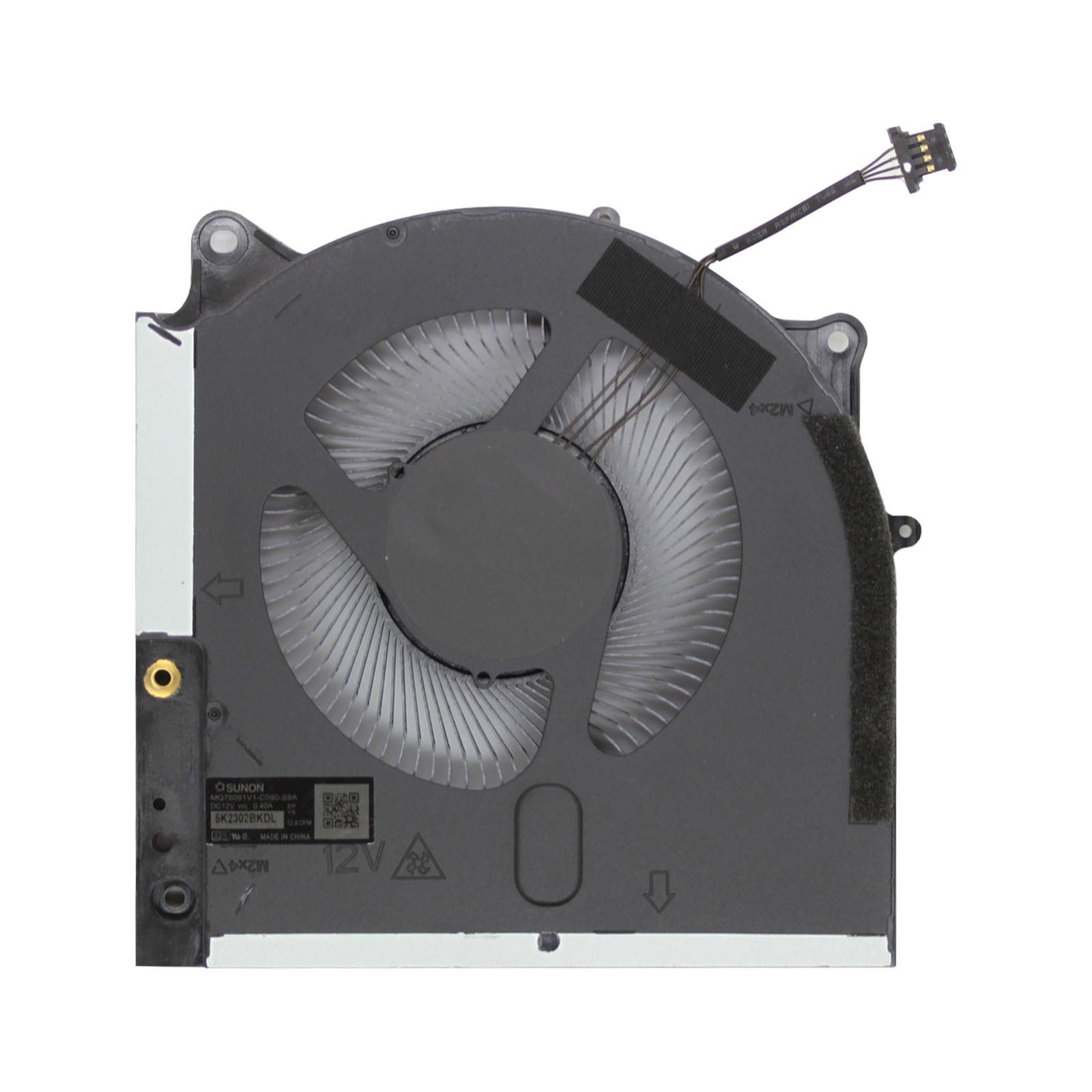 OEM CPU + GPU 12V Fans For DELL Alienware M17 R5 AMD MG75091V1-C080-S9A C090-S9A