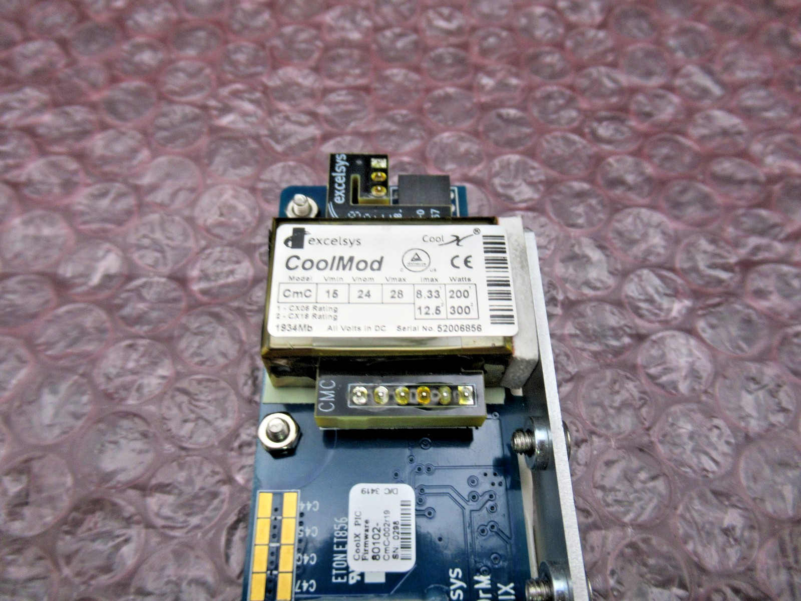 Excelsys NFF CMC Power Supply Module ACDC 24V, 8.33A, 200W, CoolX600 *NEW*